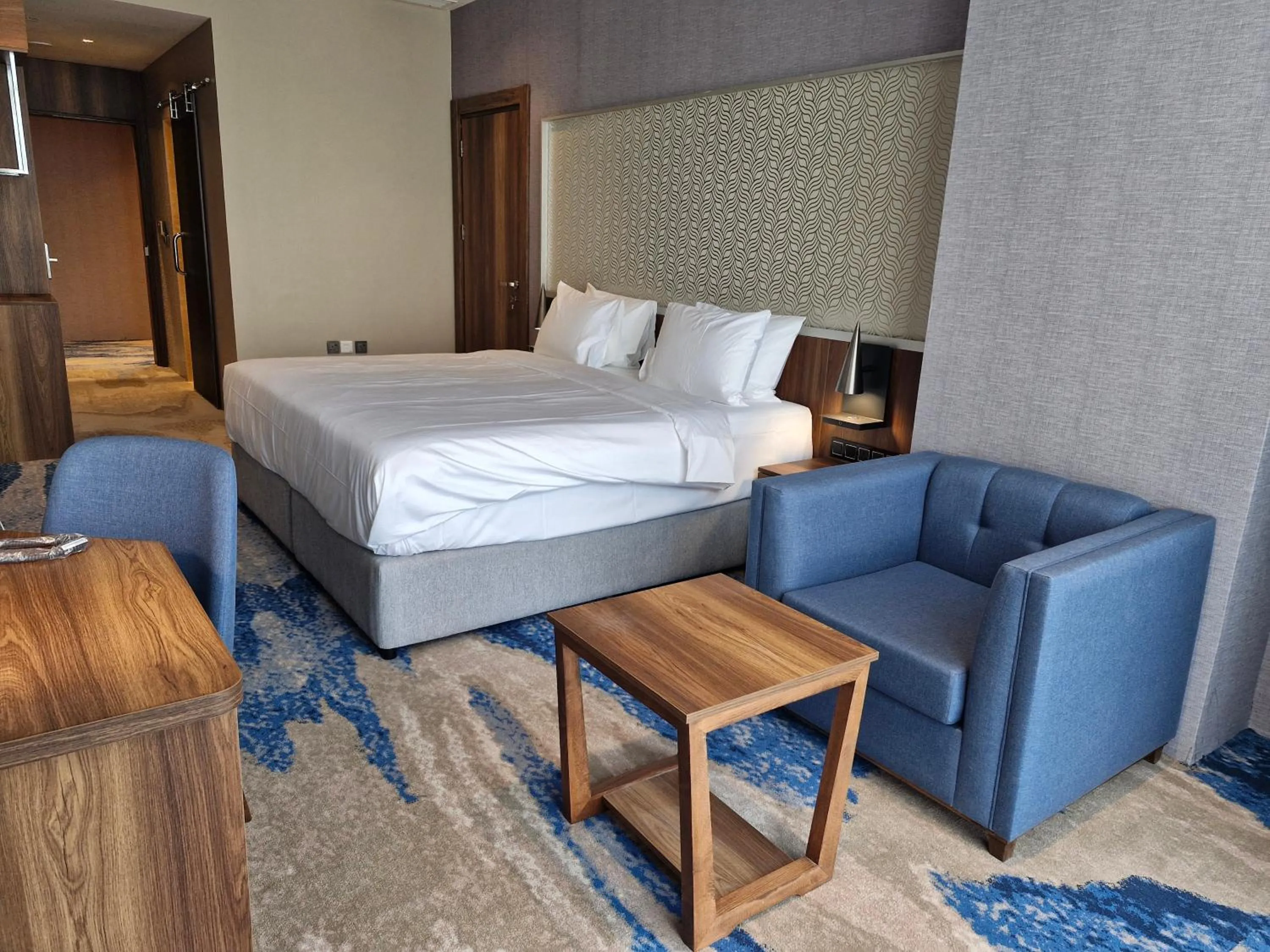 Bed in Ocean View Hotel Kuwait