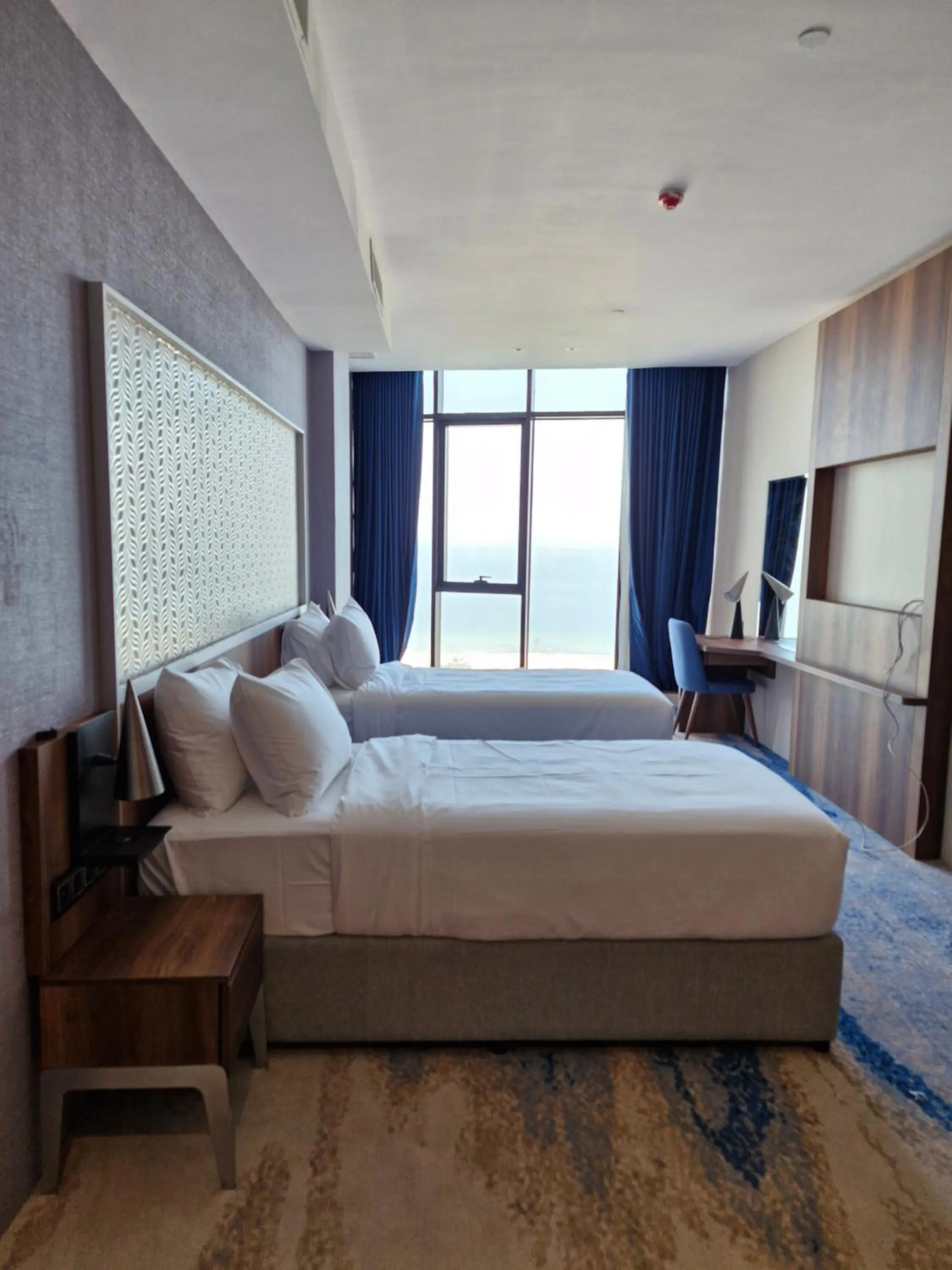Bed in Ocean View Hotel Kuwait
