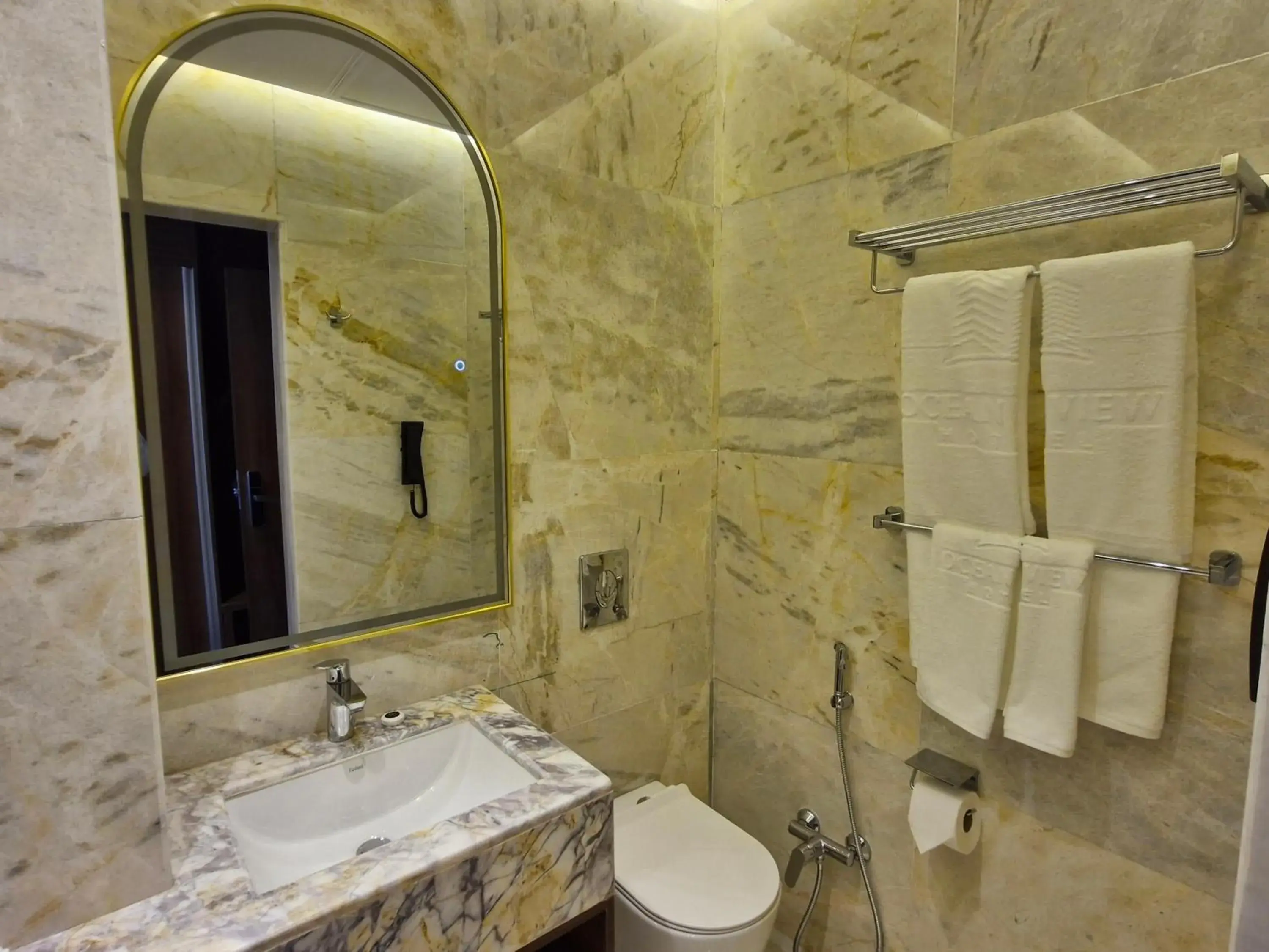 Twin Room with Sea View in Ocean View Hotel Kuwait Twin Room with Sea View in Ocean View Hotel Kuwait