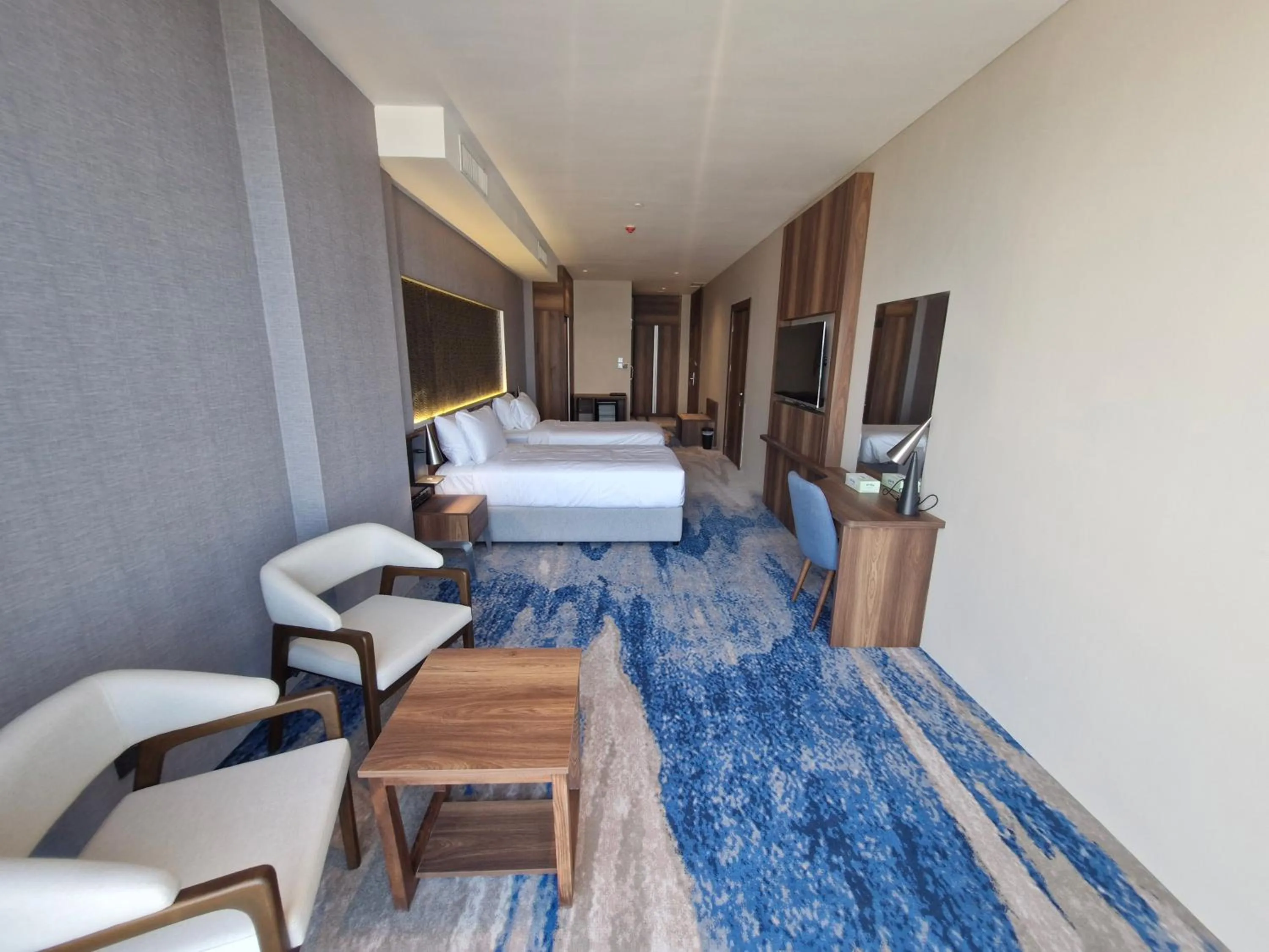 Bed in Ocean View Hotel Kuwait