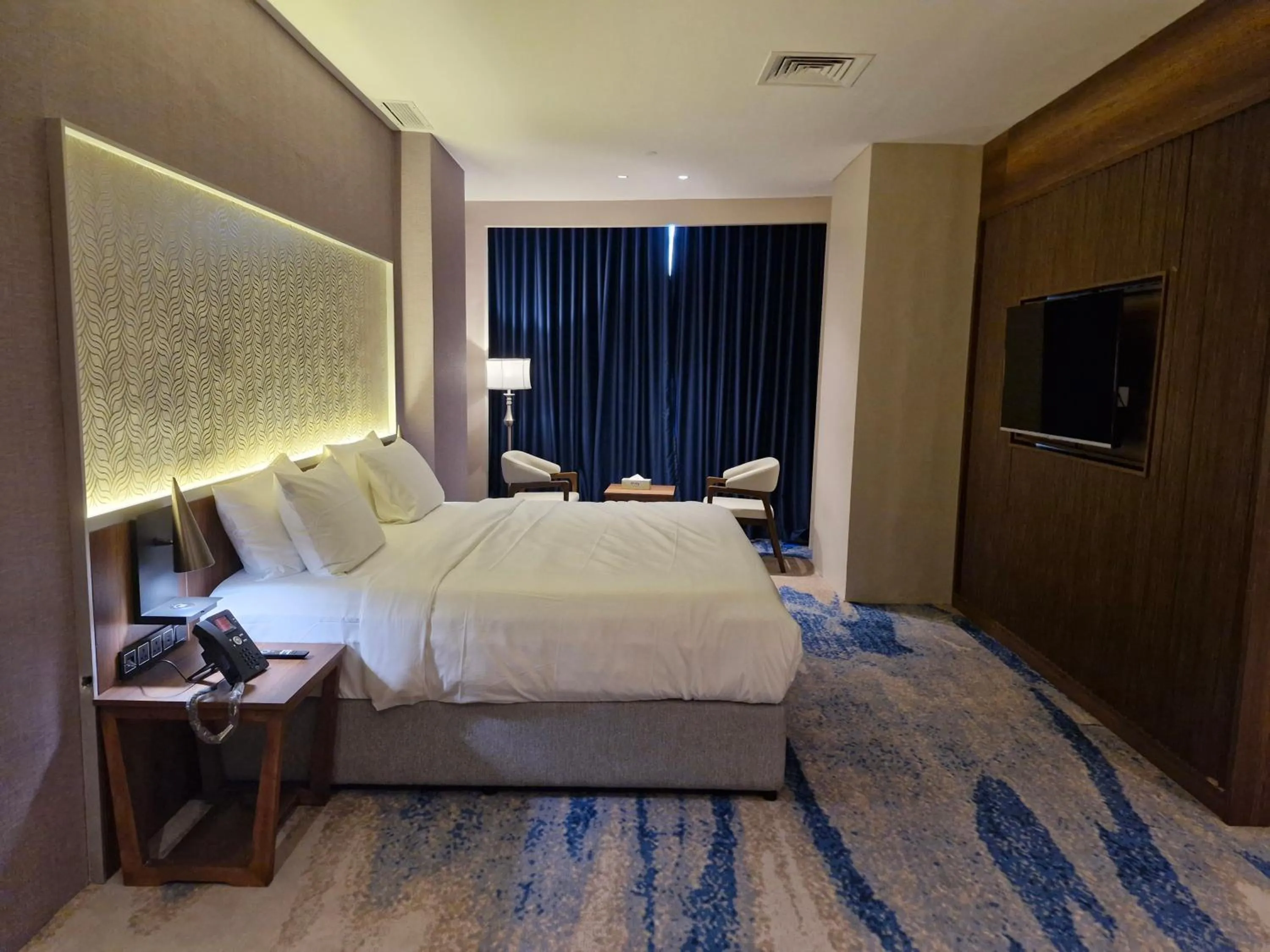 Bed in Ocean View Hotel Kuwait