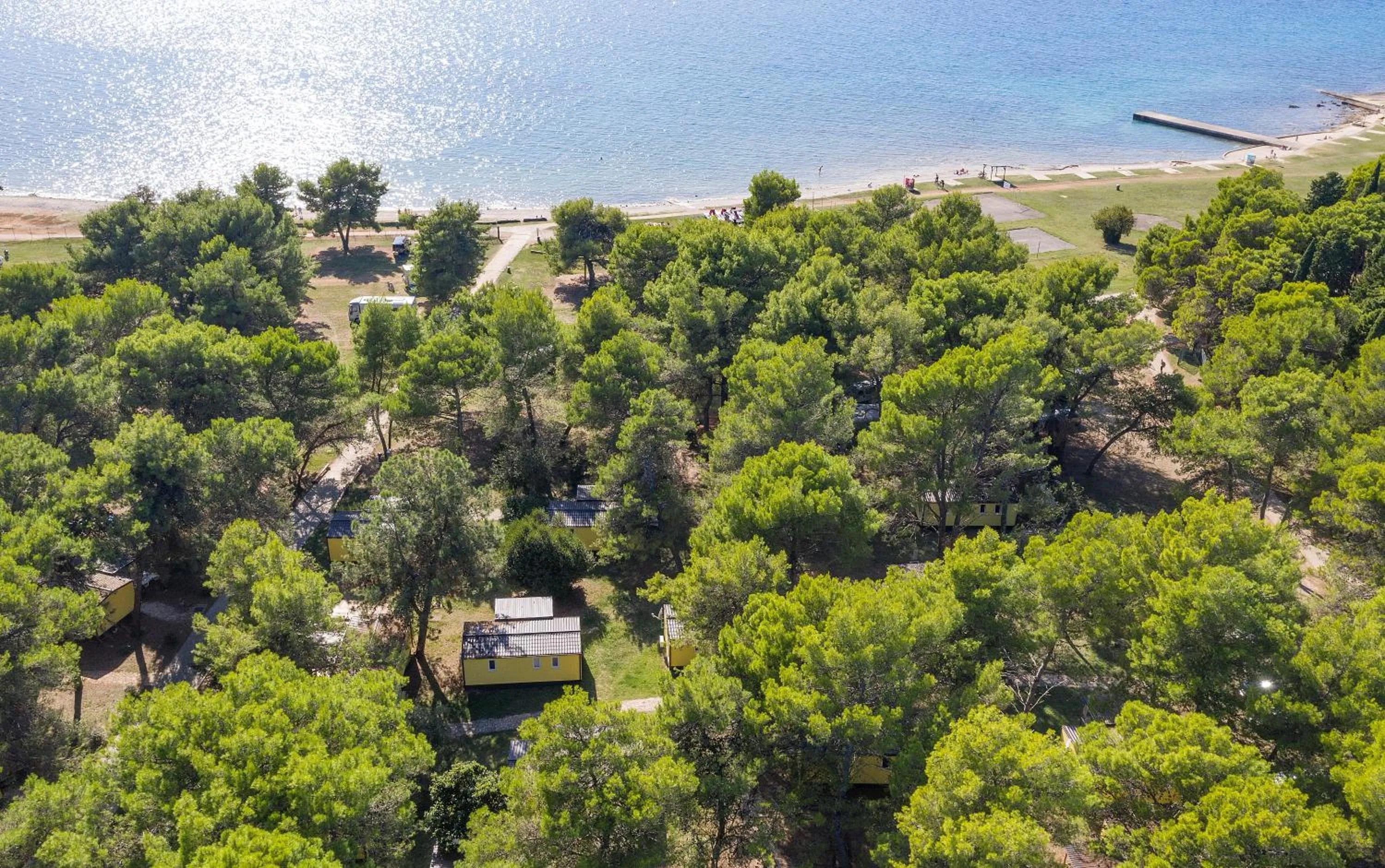 Natural landscape in Mobile Homes Camp Pineta - Adriatic Kampovi