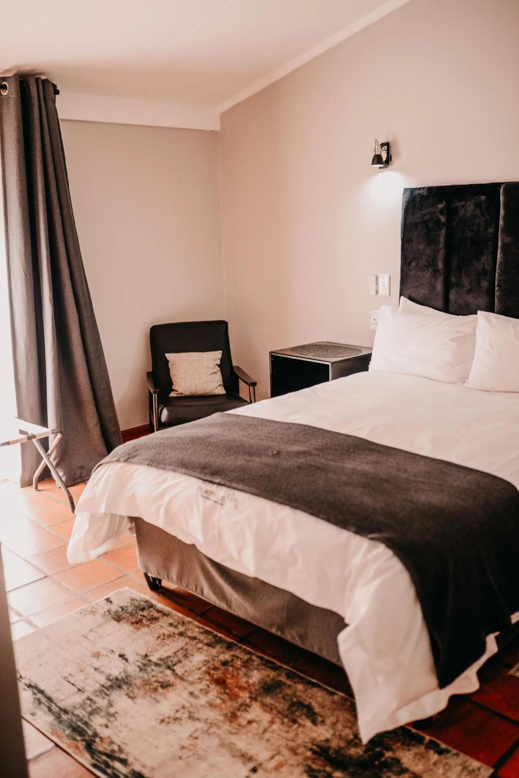 Bed in Ons Dorpshuis Guesthouse