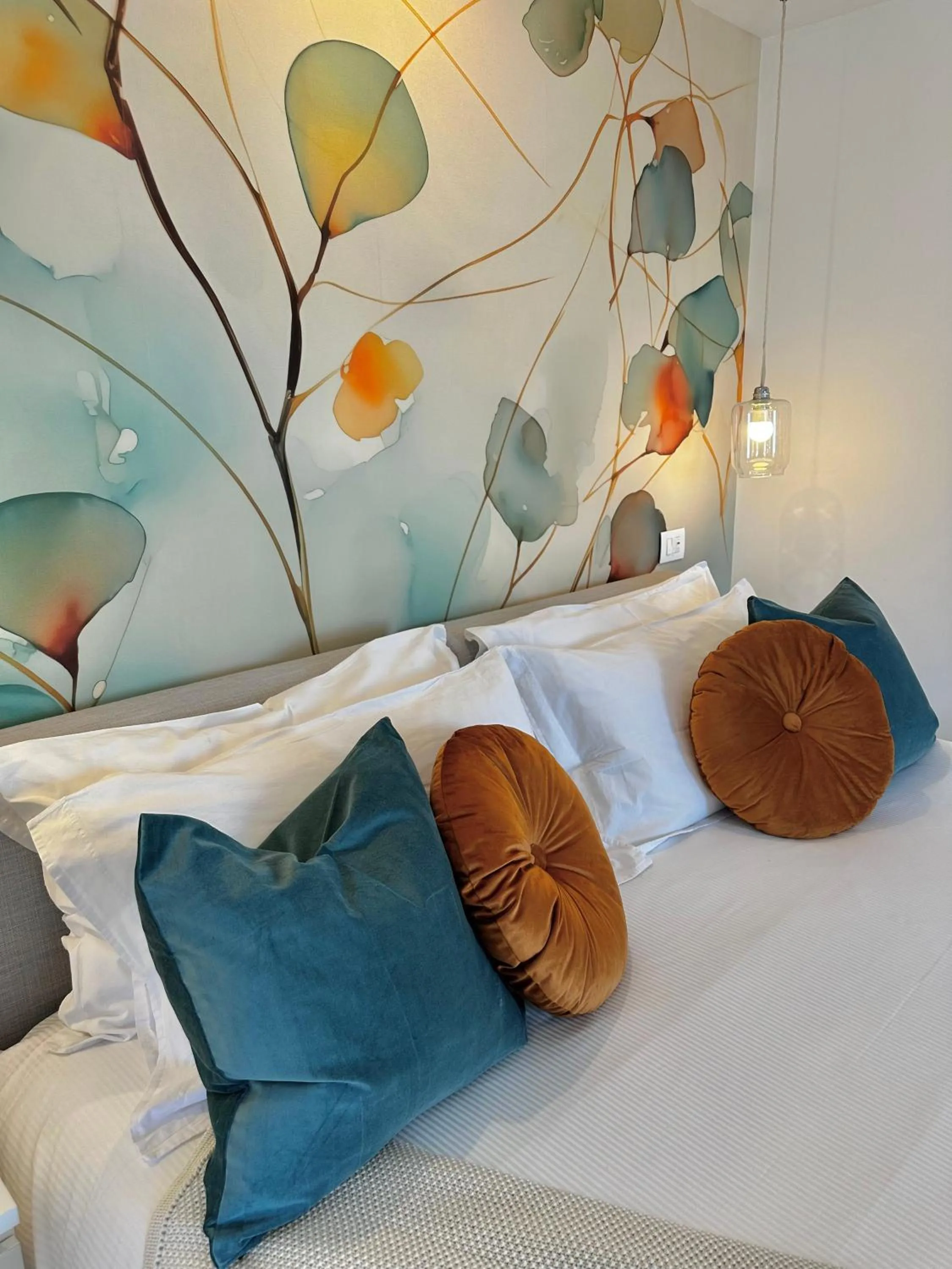 Bed in Villa Greta Hotel Rooms & Suites