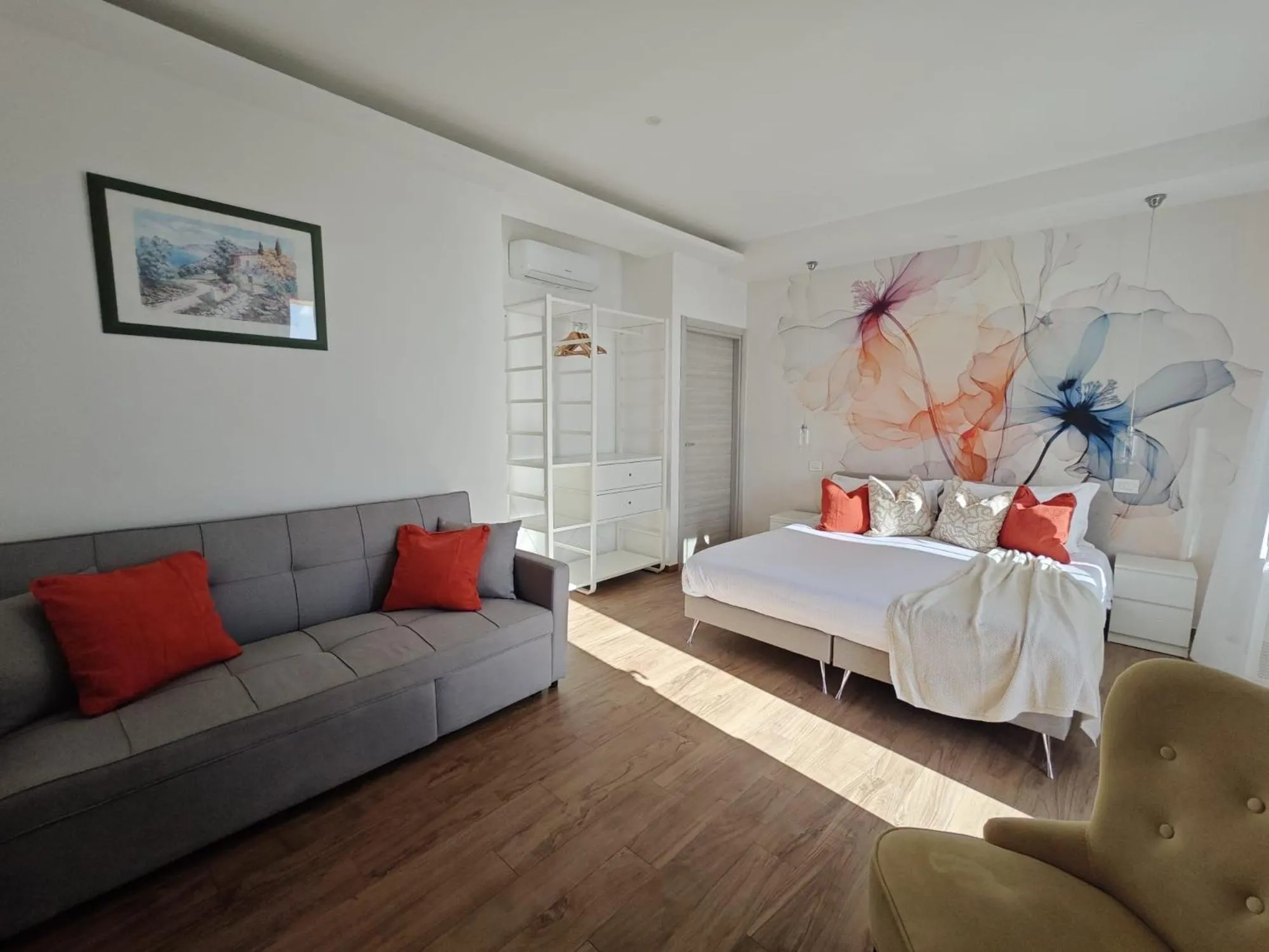 Bed in Villa Greta Hotel Rooms & Suites