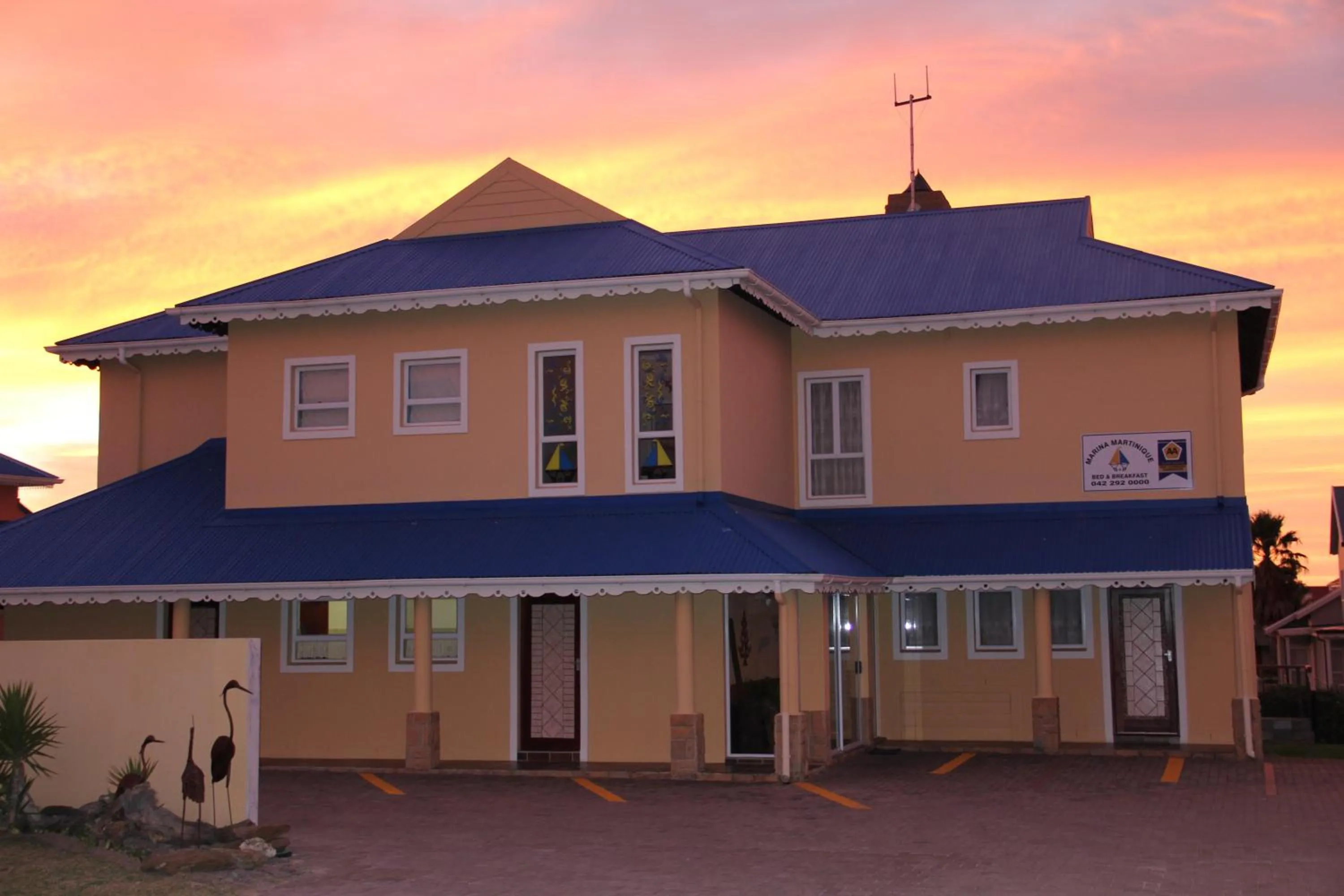 Facade/entrance in Marina Martinique B&B