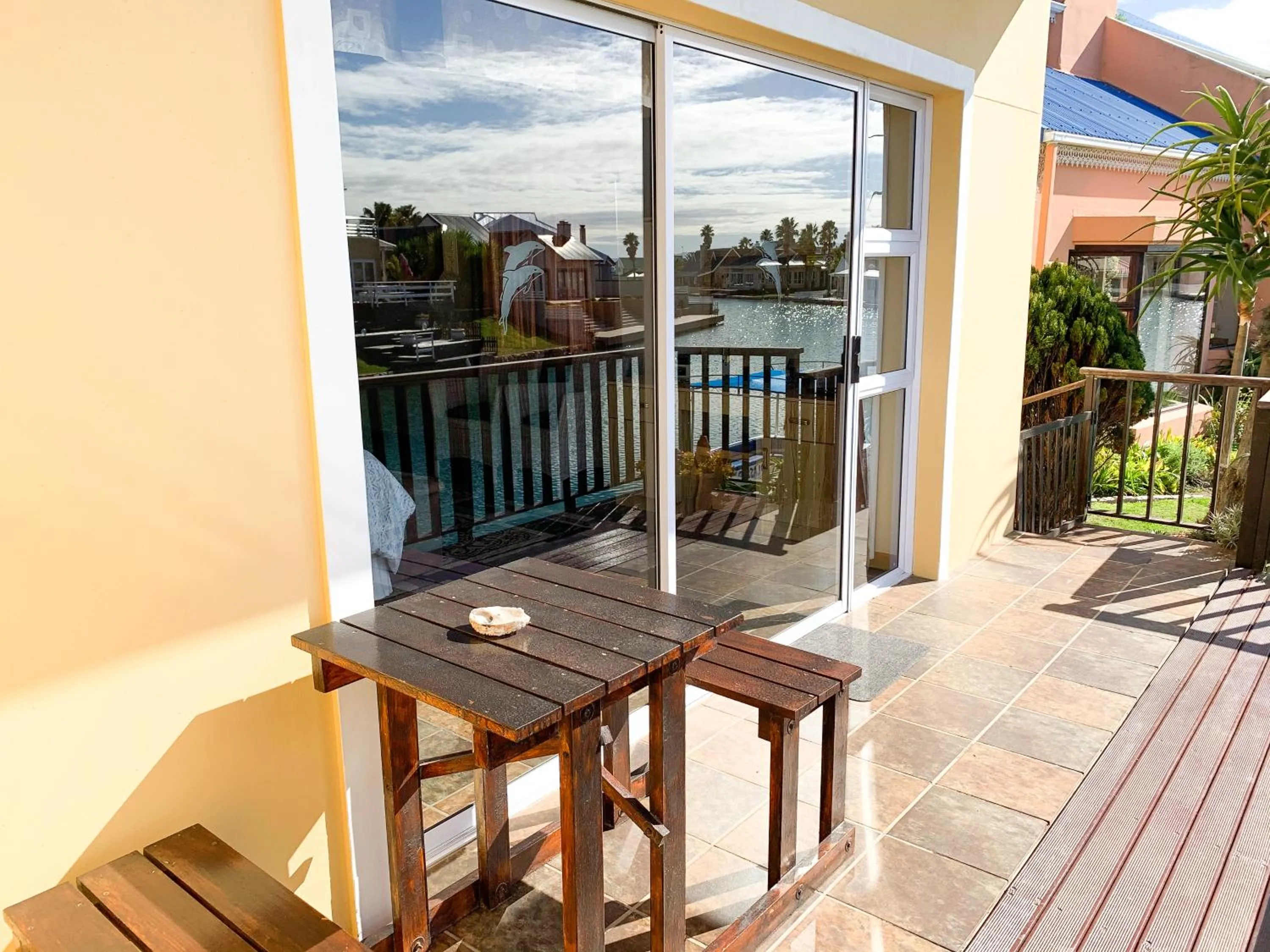 Balcony/Terrace in Marina Martinique B&B