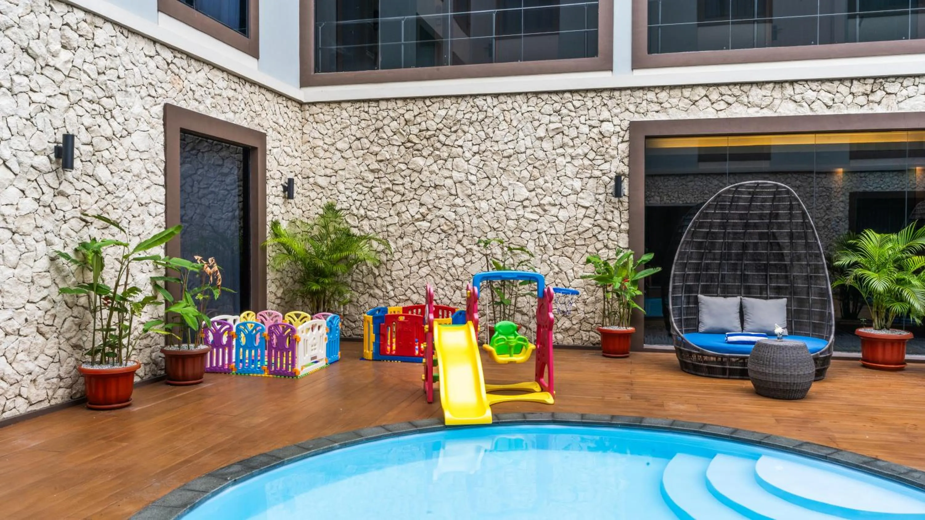 Children play ground in Swiss-Belinn Indramayu