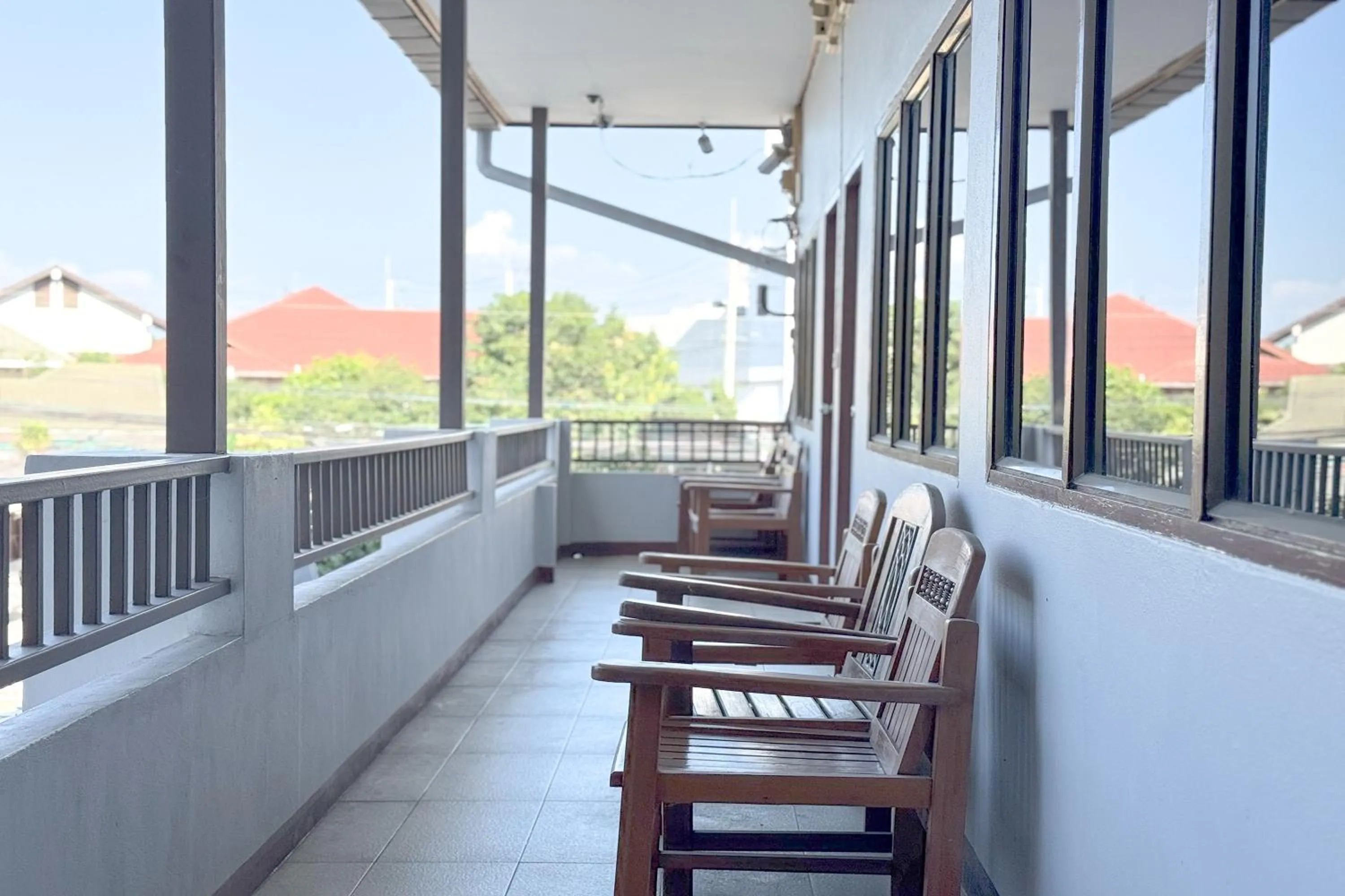 Balcony/Terrace in Jitrawadee Hotel