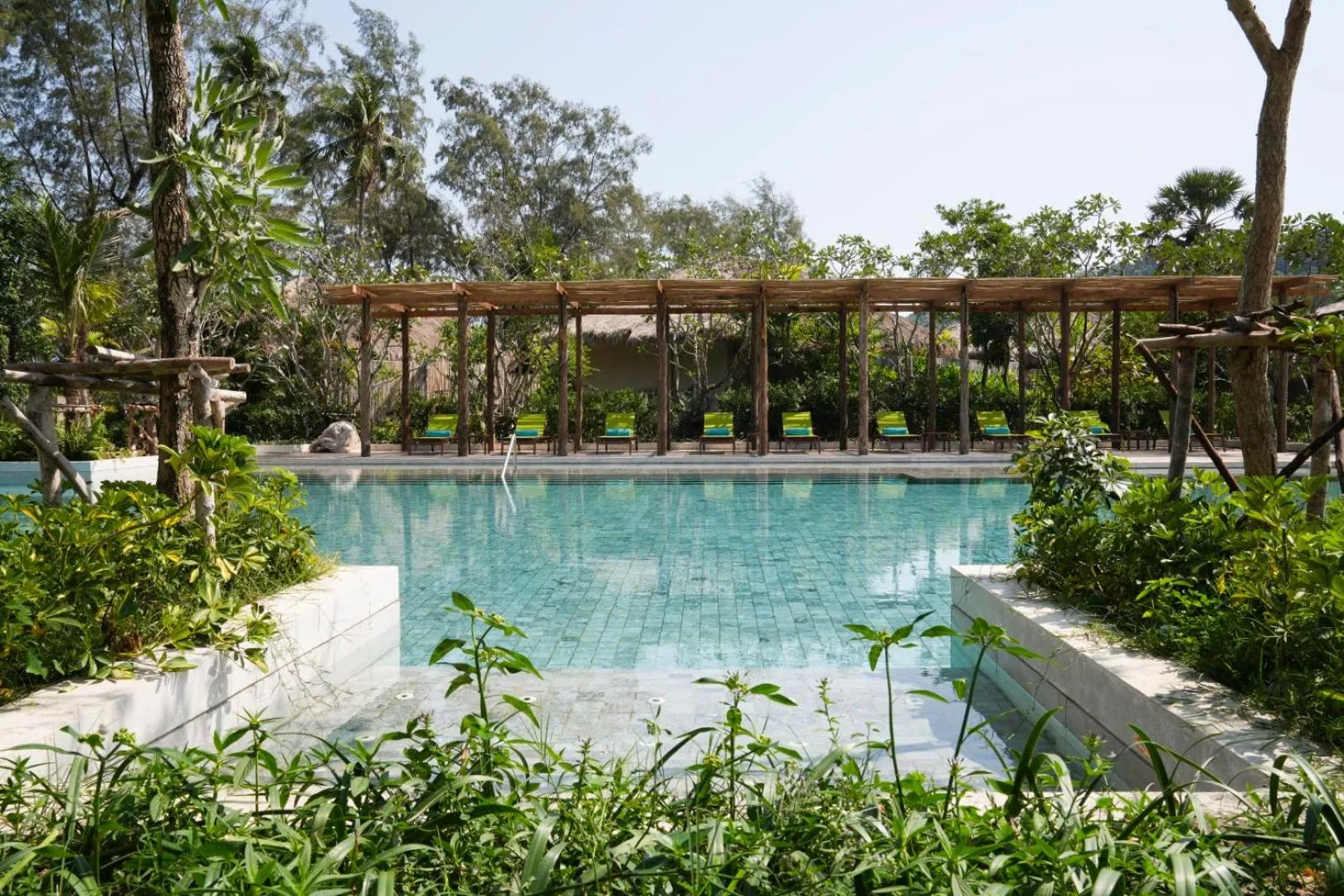 Natural landscape in JATI Koh Russey