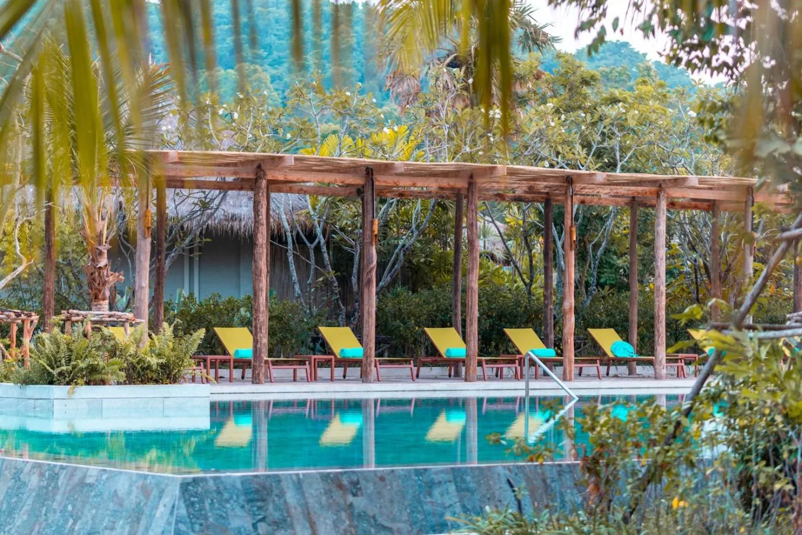 Swimming pool in JATI Koh Russey