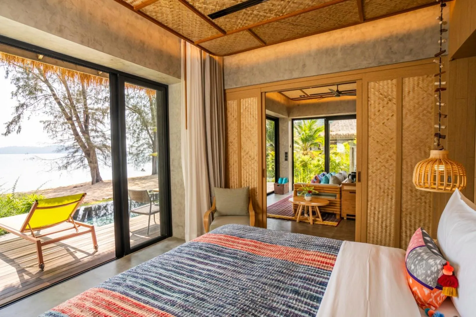 Bedroom, Bed in JATI Koh Russey