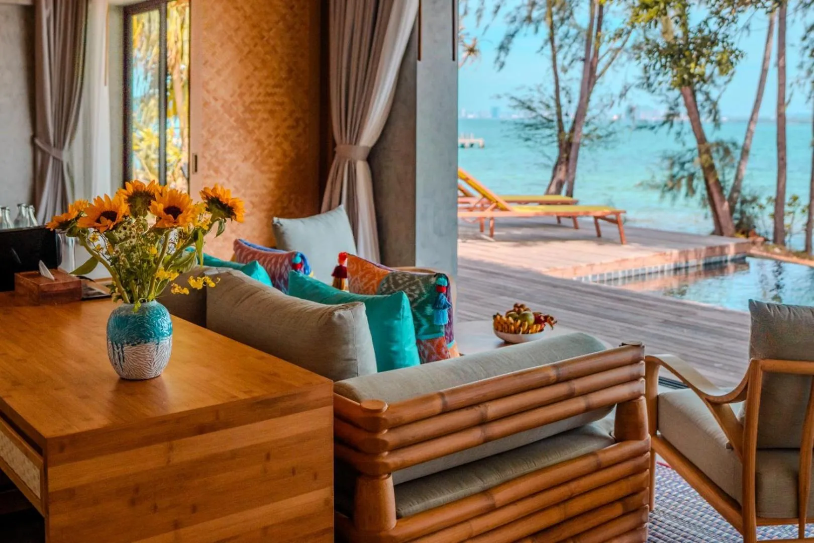 View (from property/room) in JATI Koh Russey