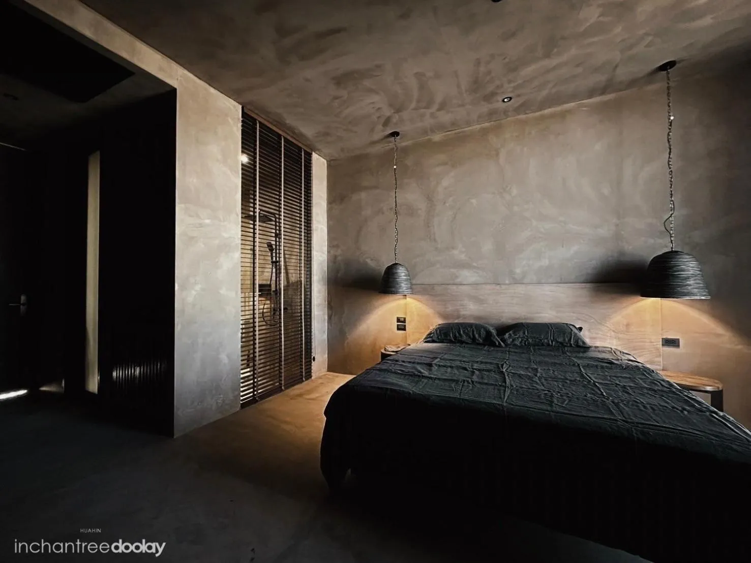 Bedroom, Bed in inchantreedoolay huahin