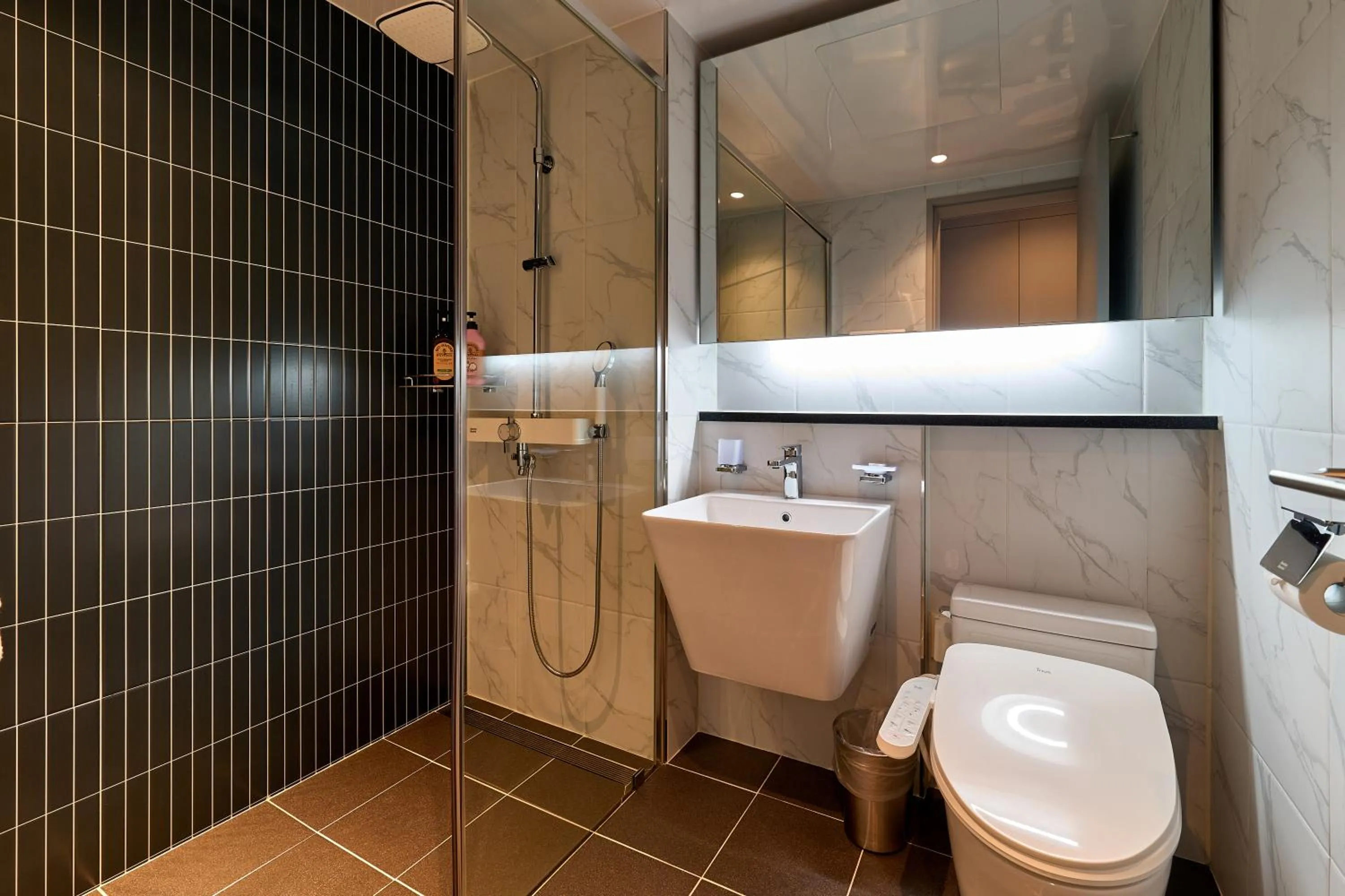 Toilet in Hotel Sollavue