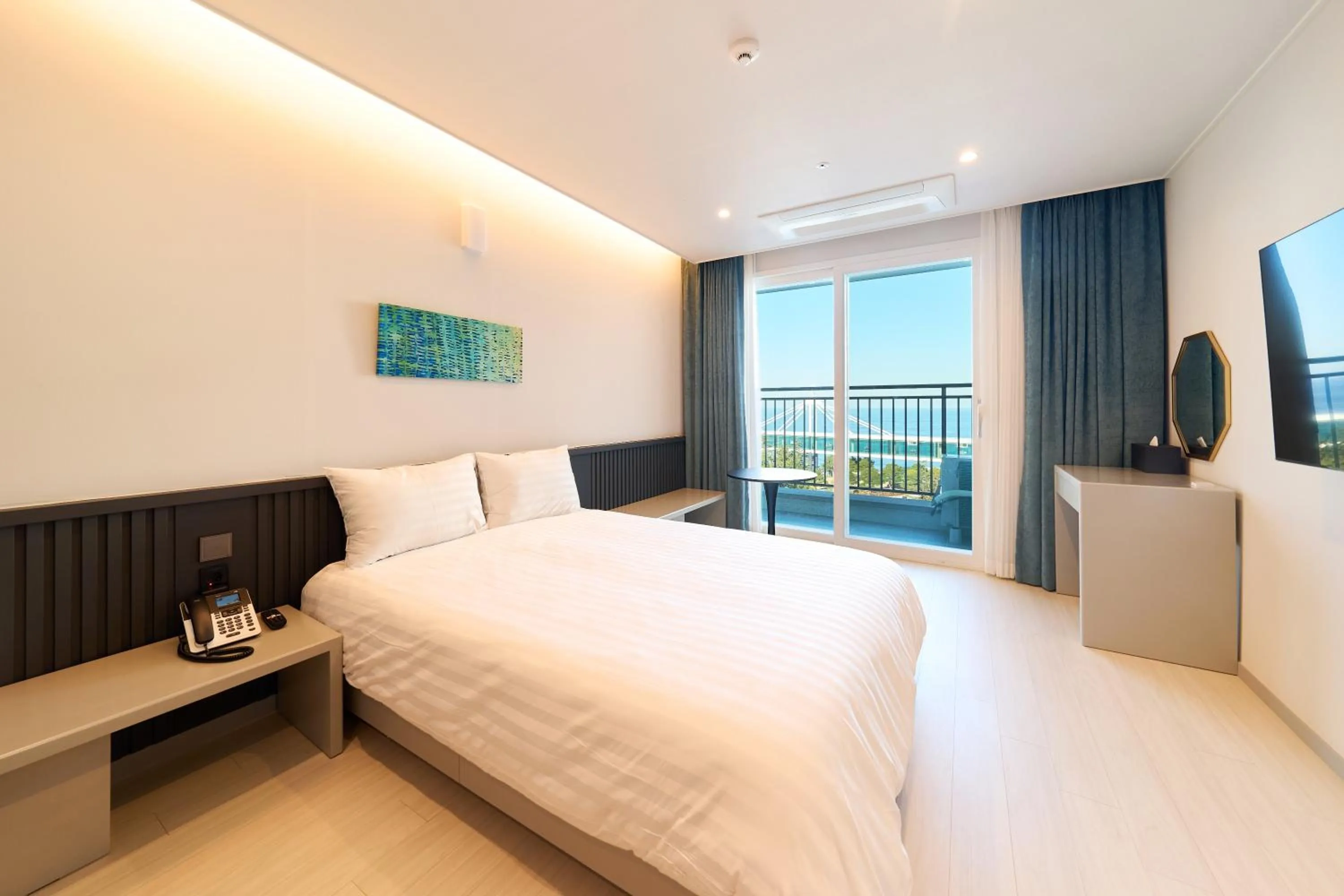 Bed in Hotel Sollavue