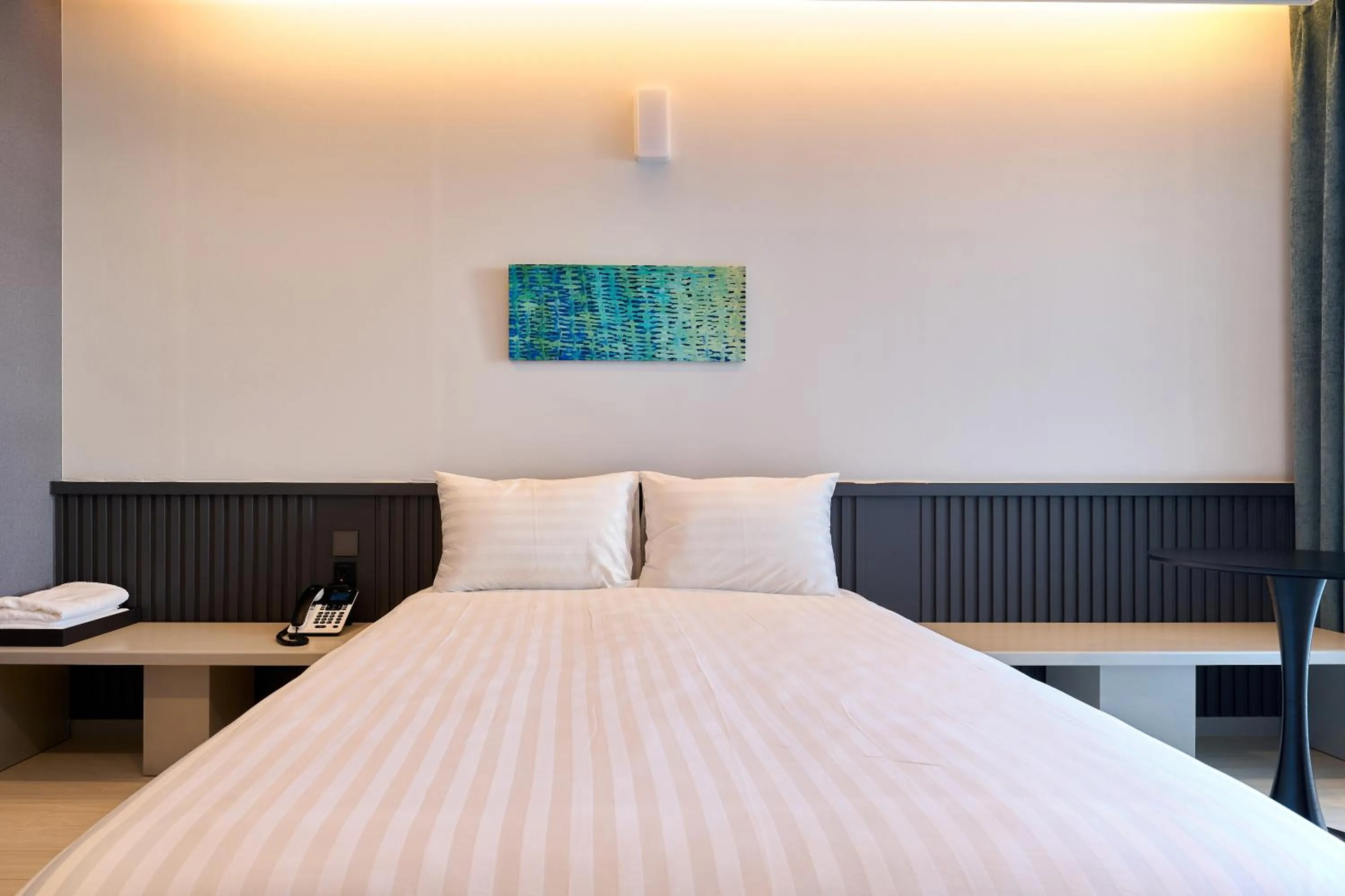 Bed in Hotel Sollavue