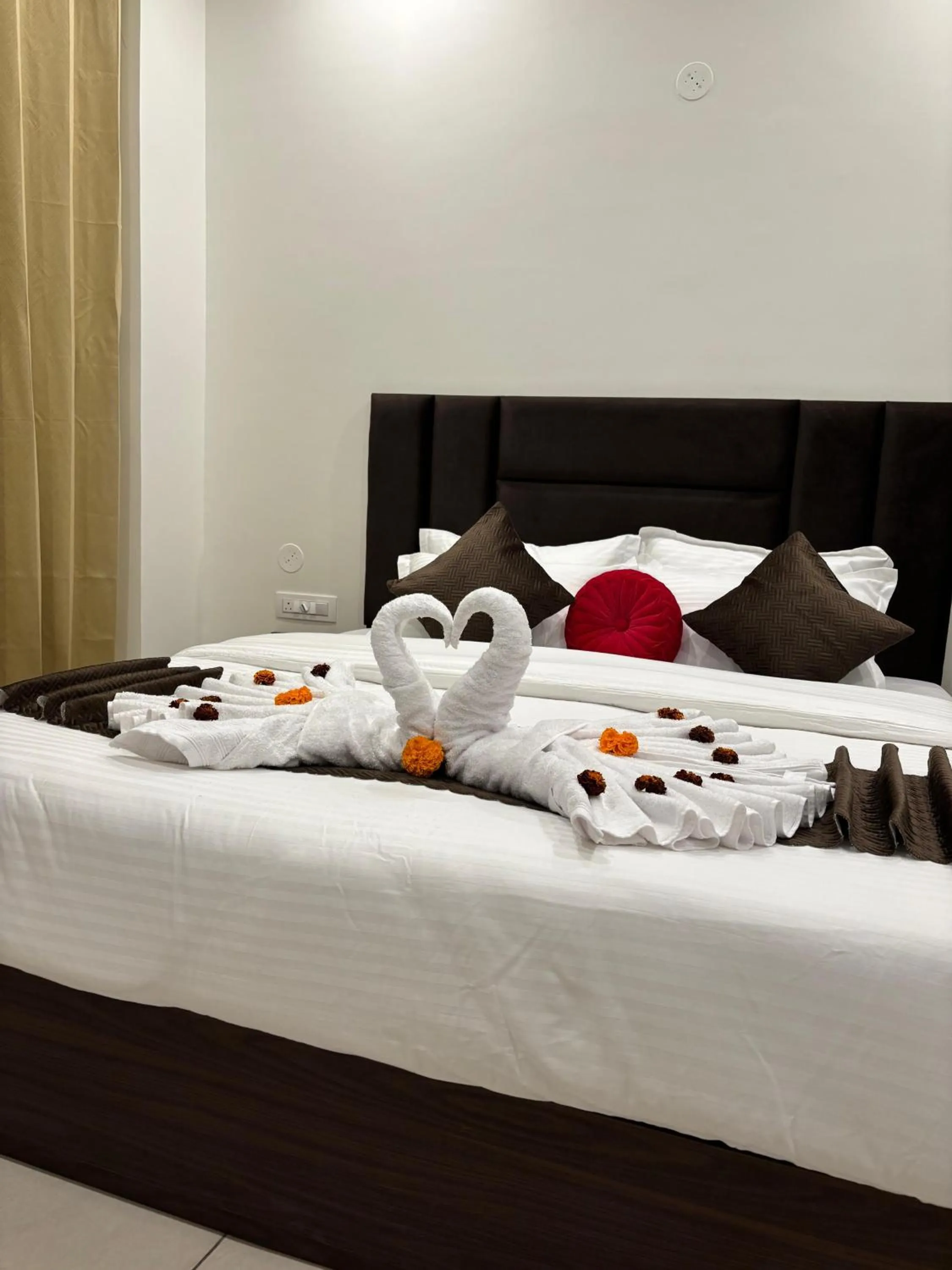 Bed in Hotel Rewalsar Heights