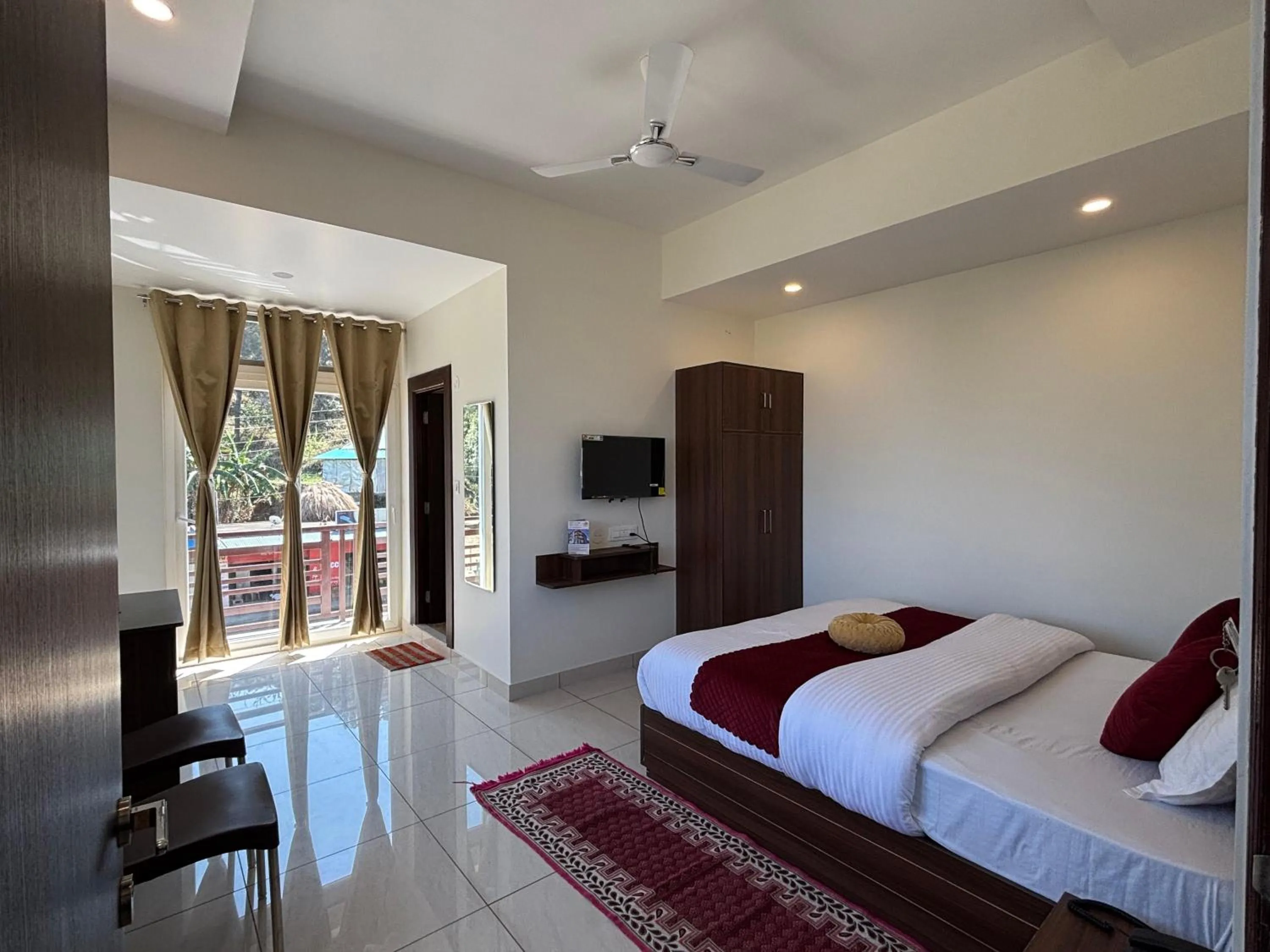 Bed in Hotel Rewalsar Heights