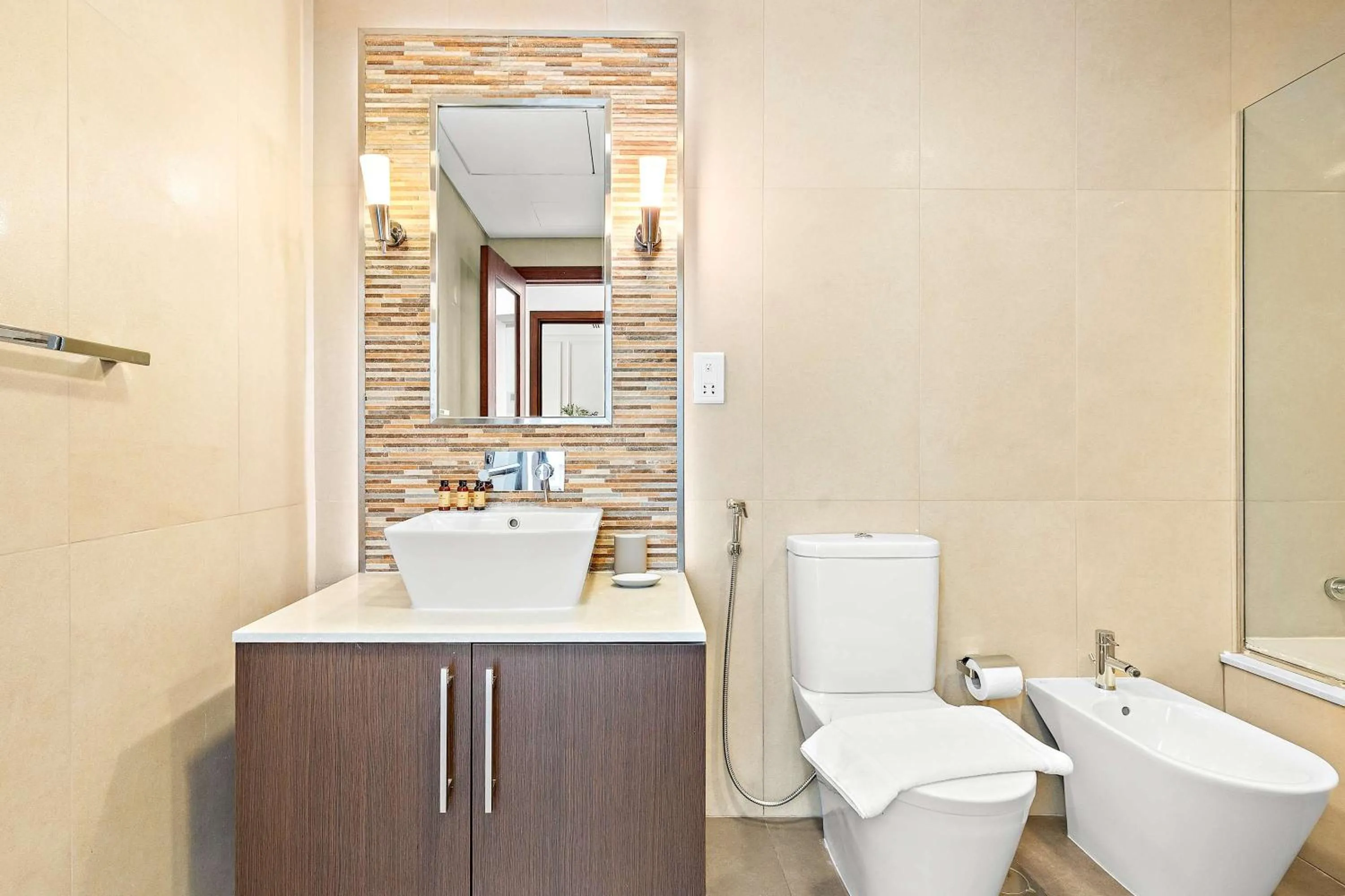 Bathroom in Silkhaus Burj Khalifa & Zaabeel View in Burj Daman