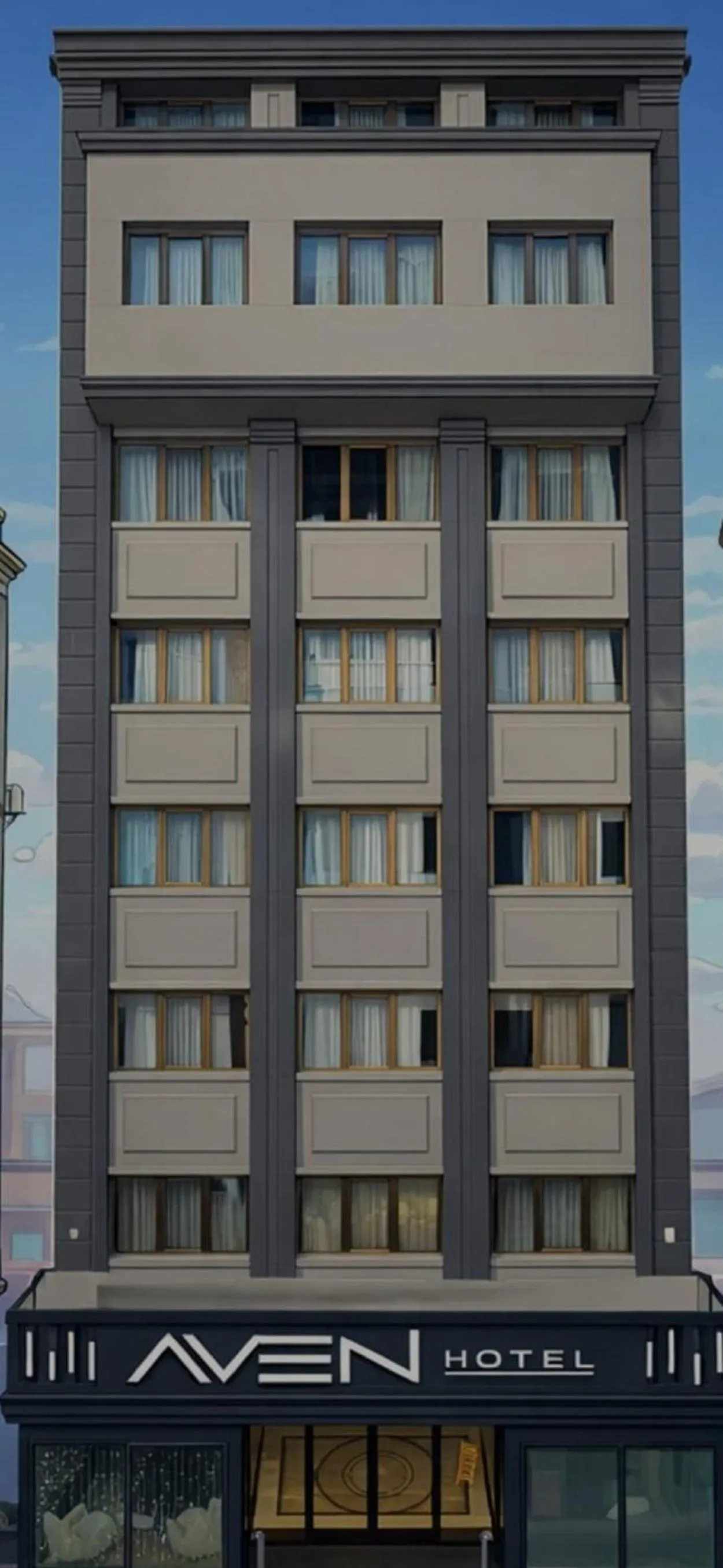 Property building in Aven Hotel