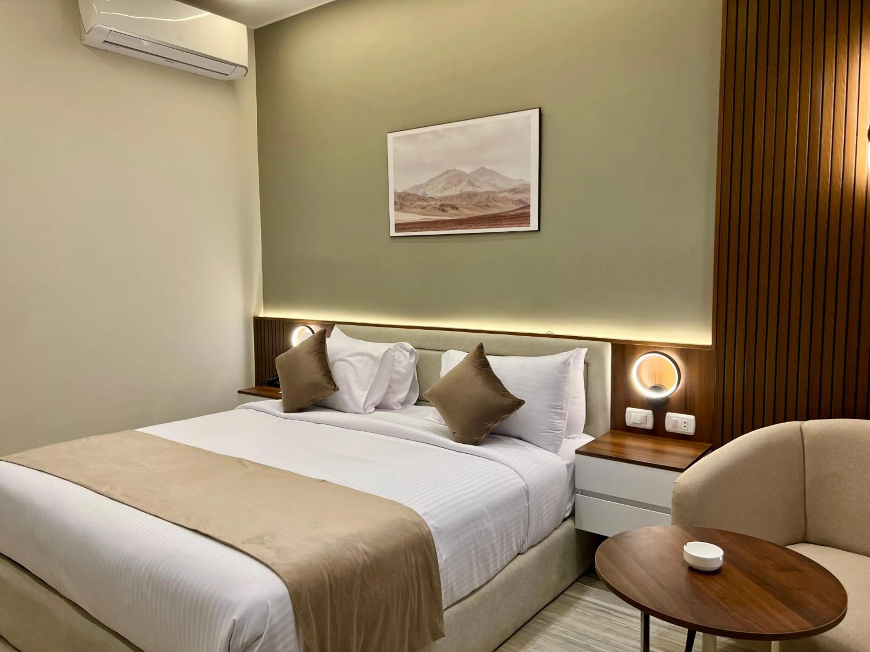 Bed in XU San Stefano Hotel Alexandria