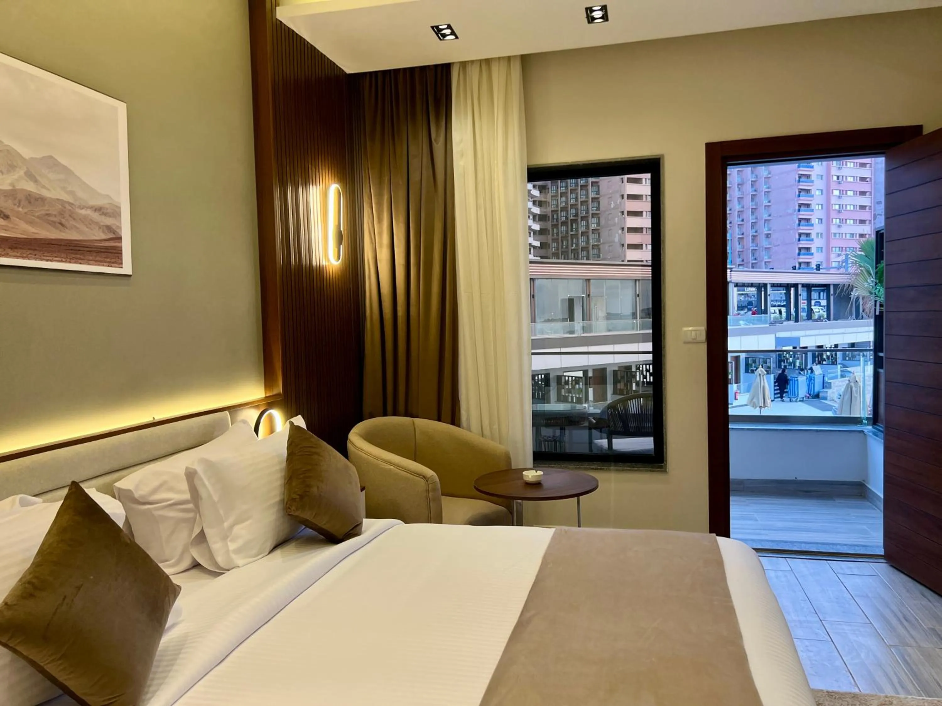 Photo of the whole room, Bed in XU San Stefano Hotel Alexandria