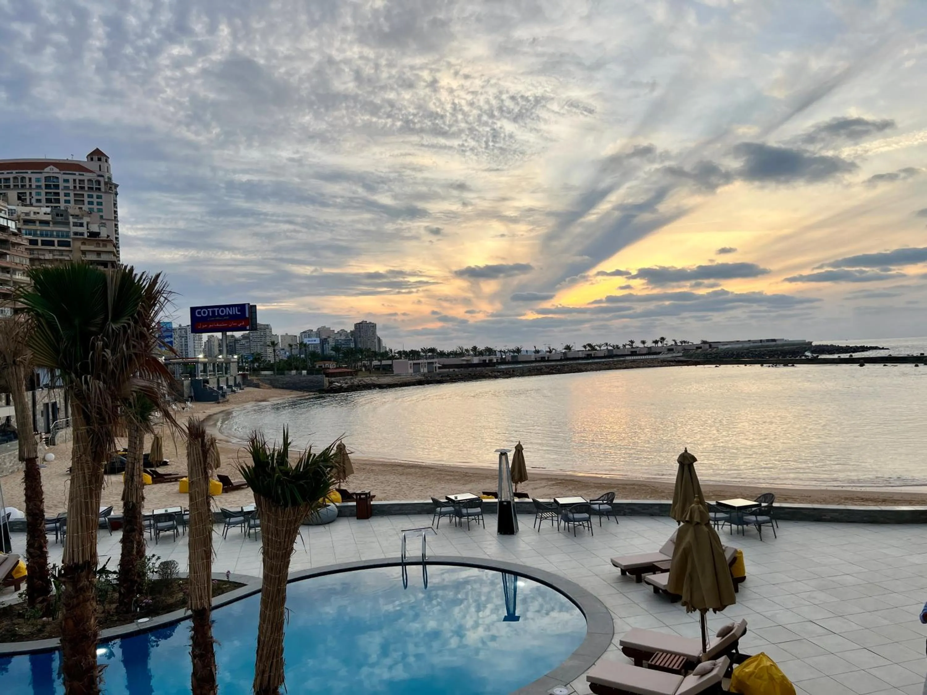 Beach in XU San Stefano Hotel Alexandria