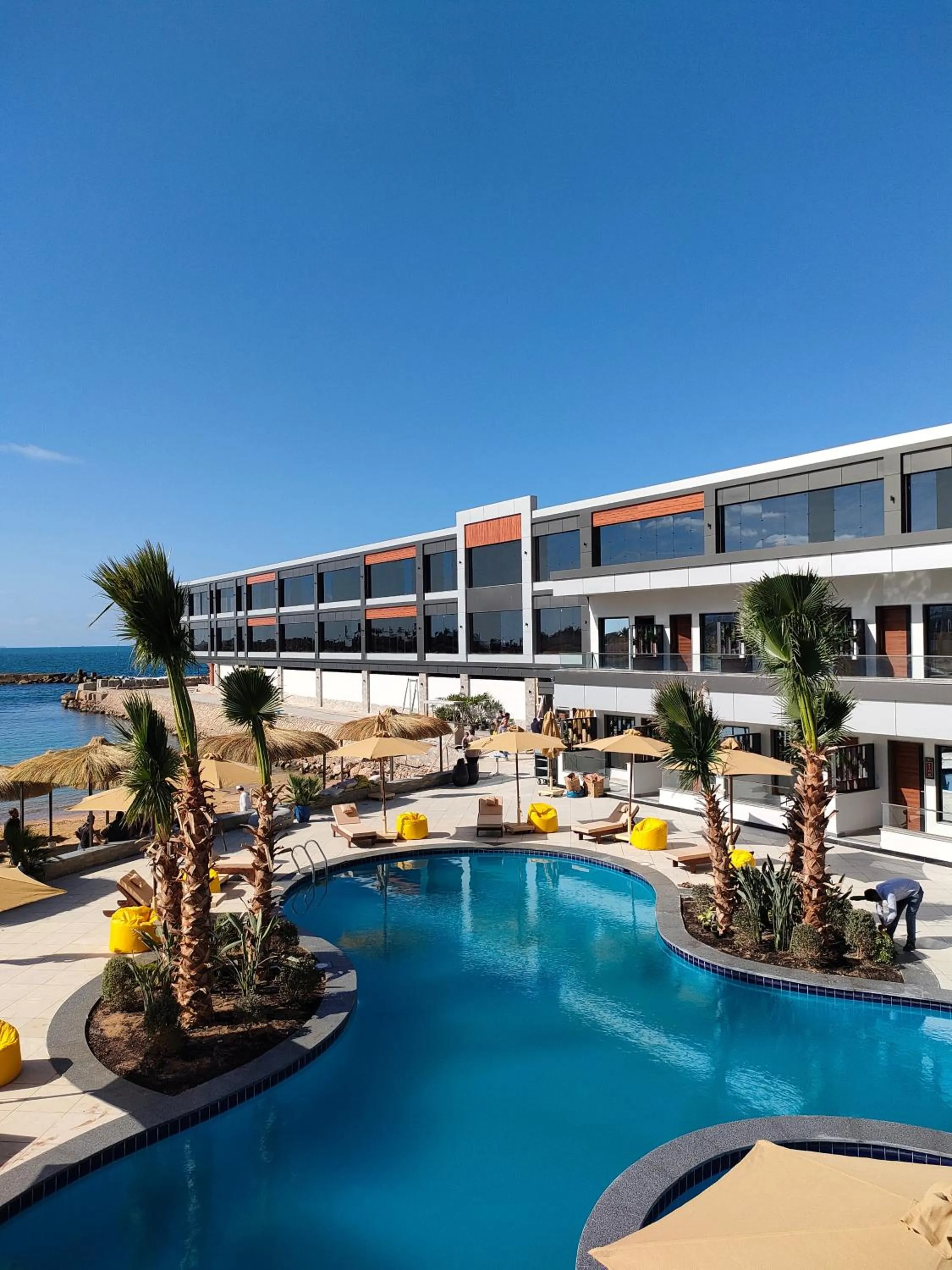 Swimming pool in XU San Stefano Hotel Alexandria