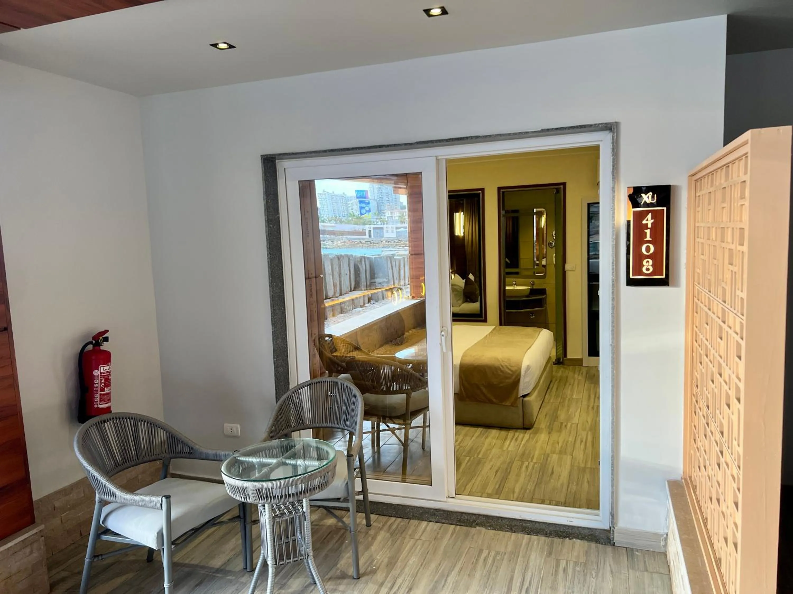 Balcony/Terrace in XU San Stefano Hotel Alexandria