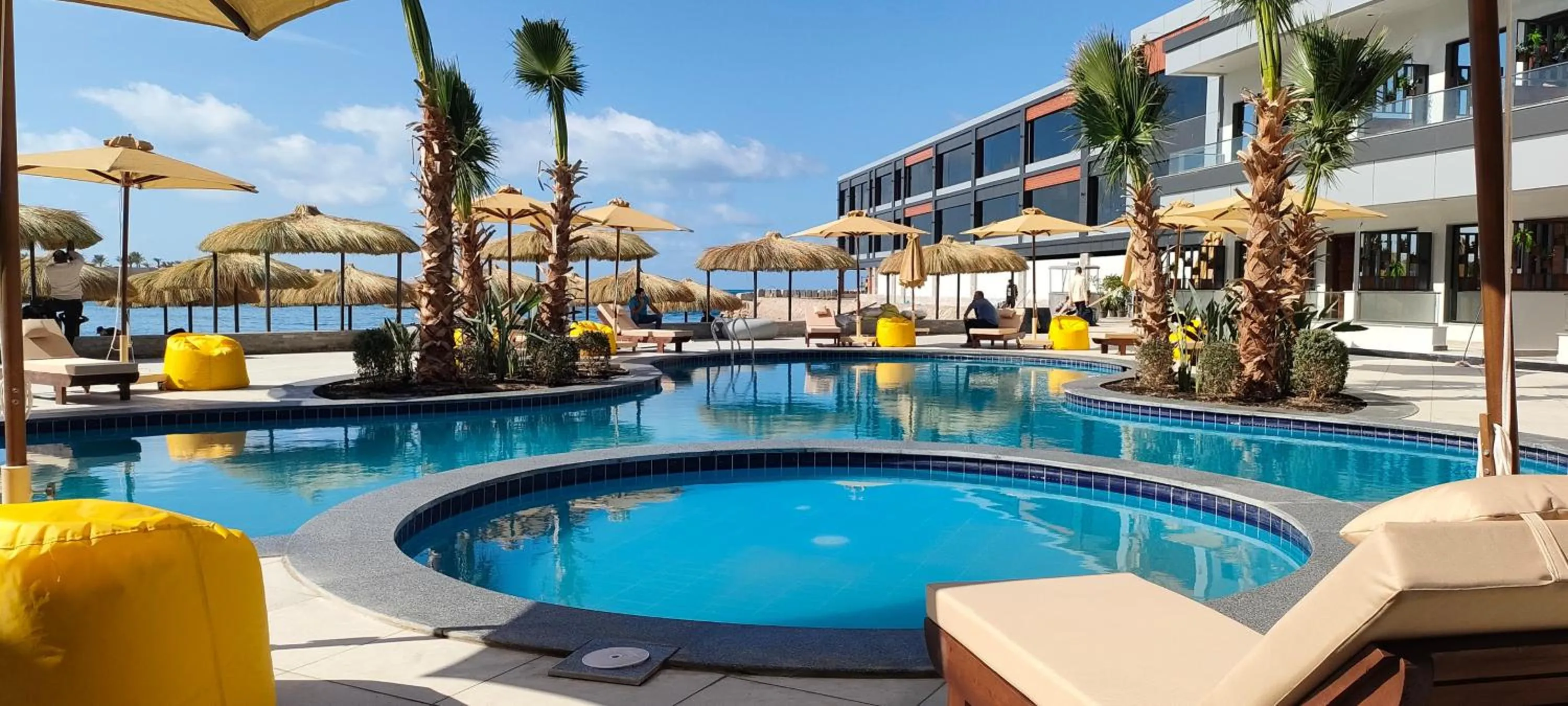 Swimming pool in XU San Stefano Hotel Alexandria