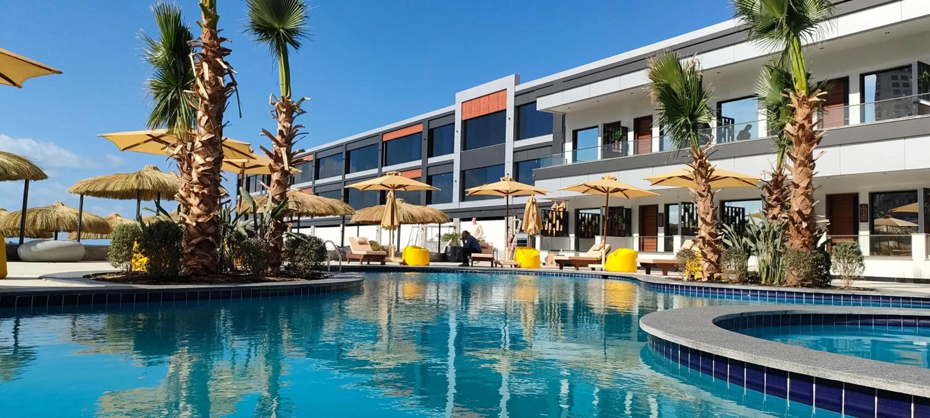 Swimming pool in XU San Stefano Hotel Alexandria