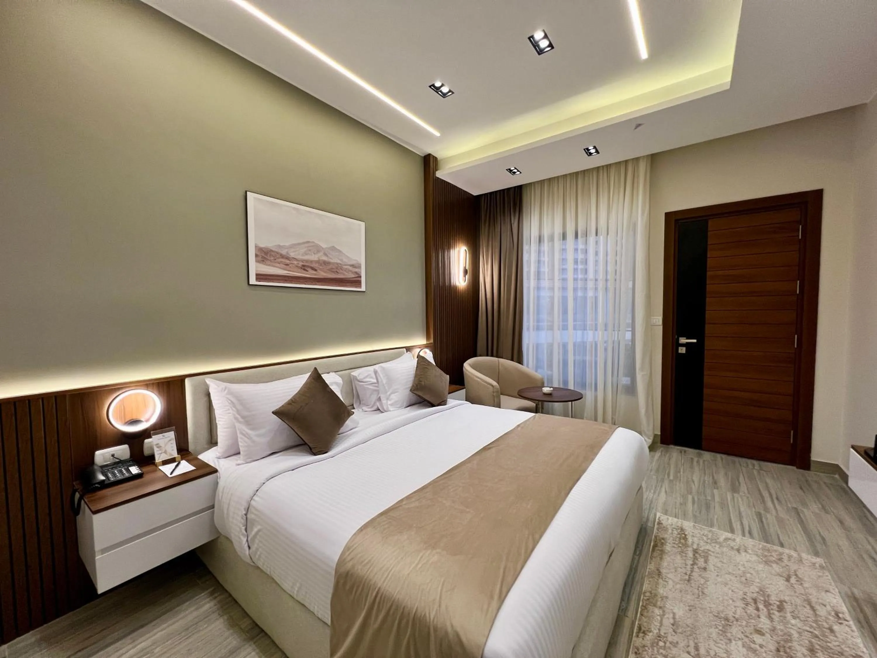 Photo of the whole room, Bed in XU San Stefano Hotel Alexandria