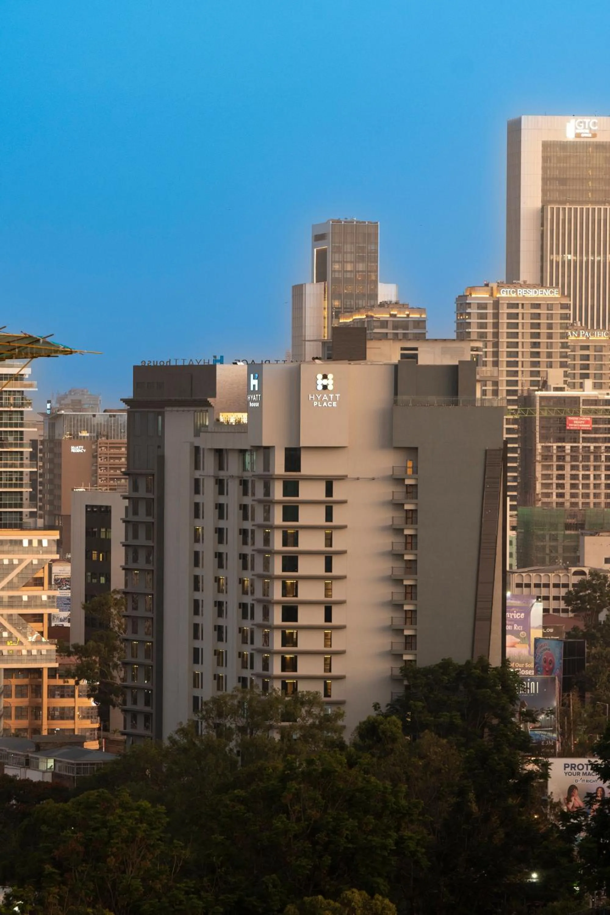 Property building in Hyatt House Nairobi Westlands