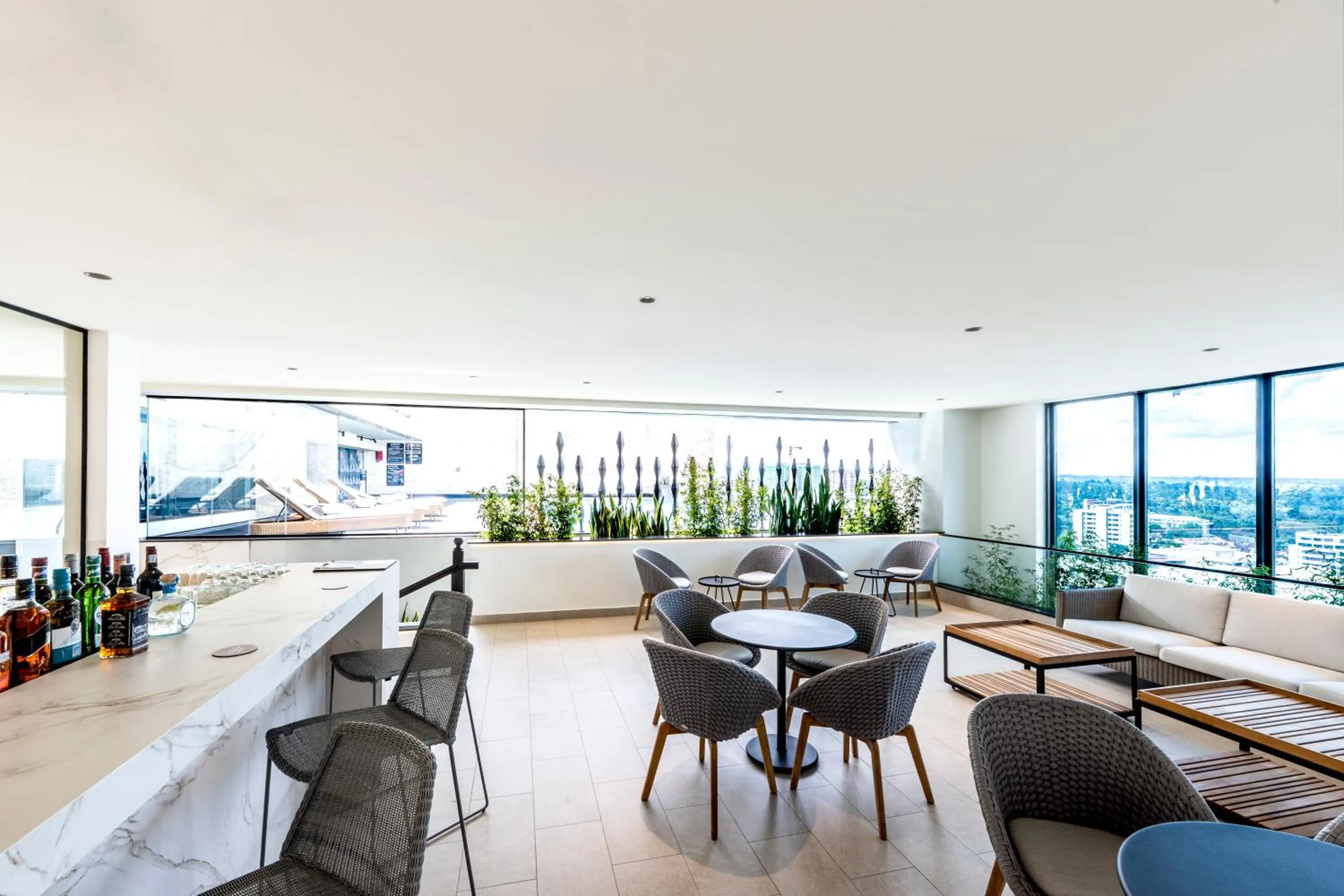 Lounge or bar in Hyatt House Nairobi Westlands