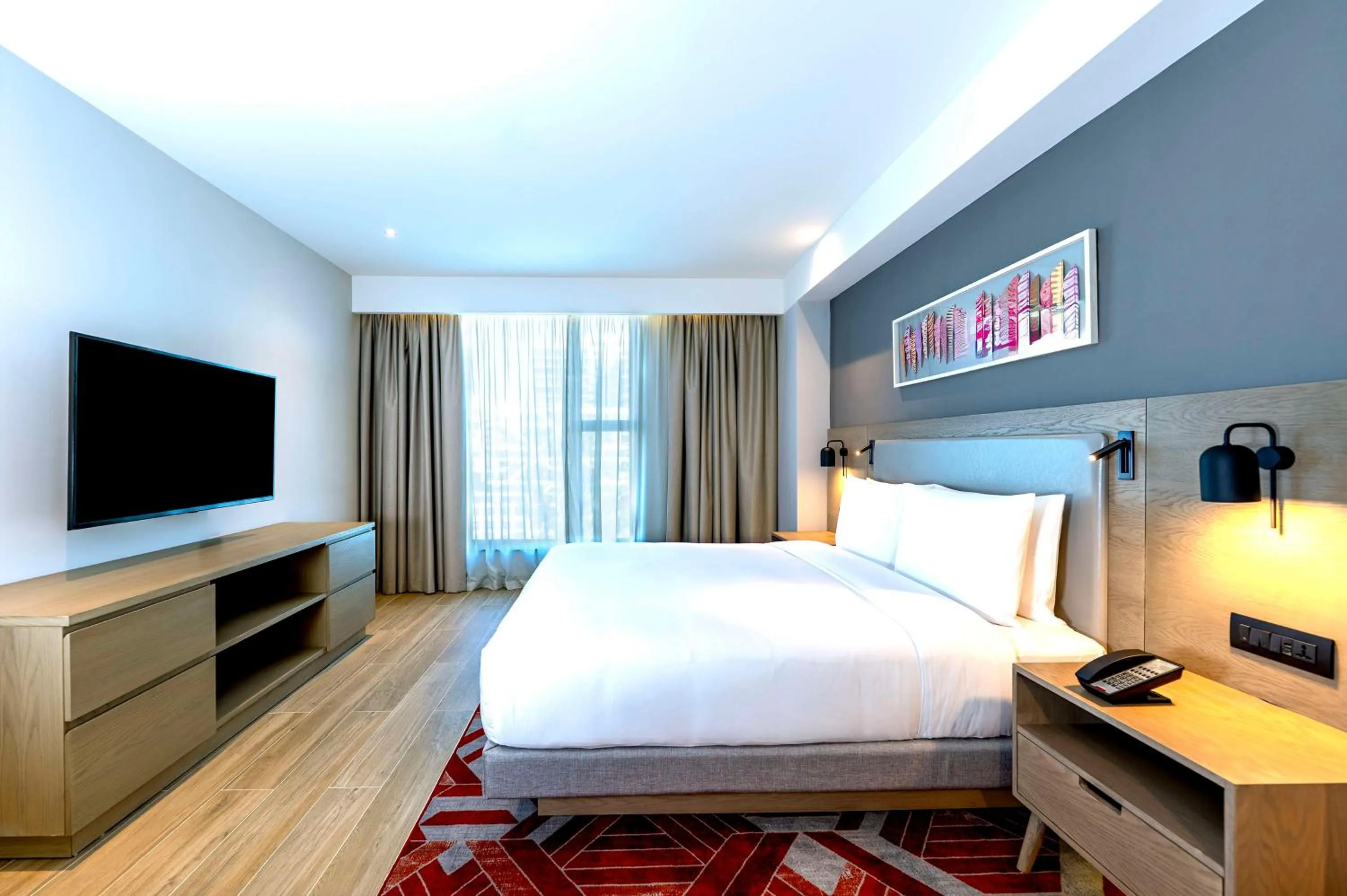 Bed in Hyatt House Nairobi Westlands