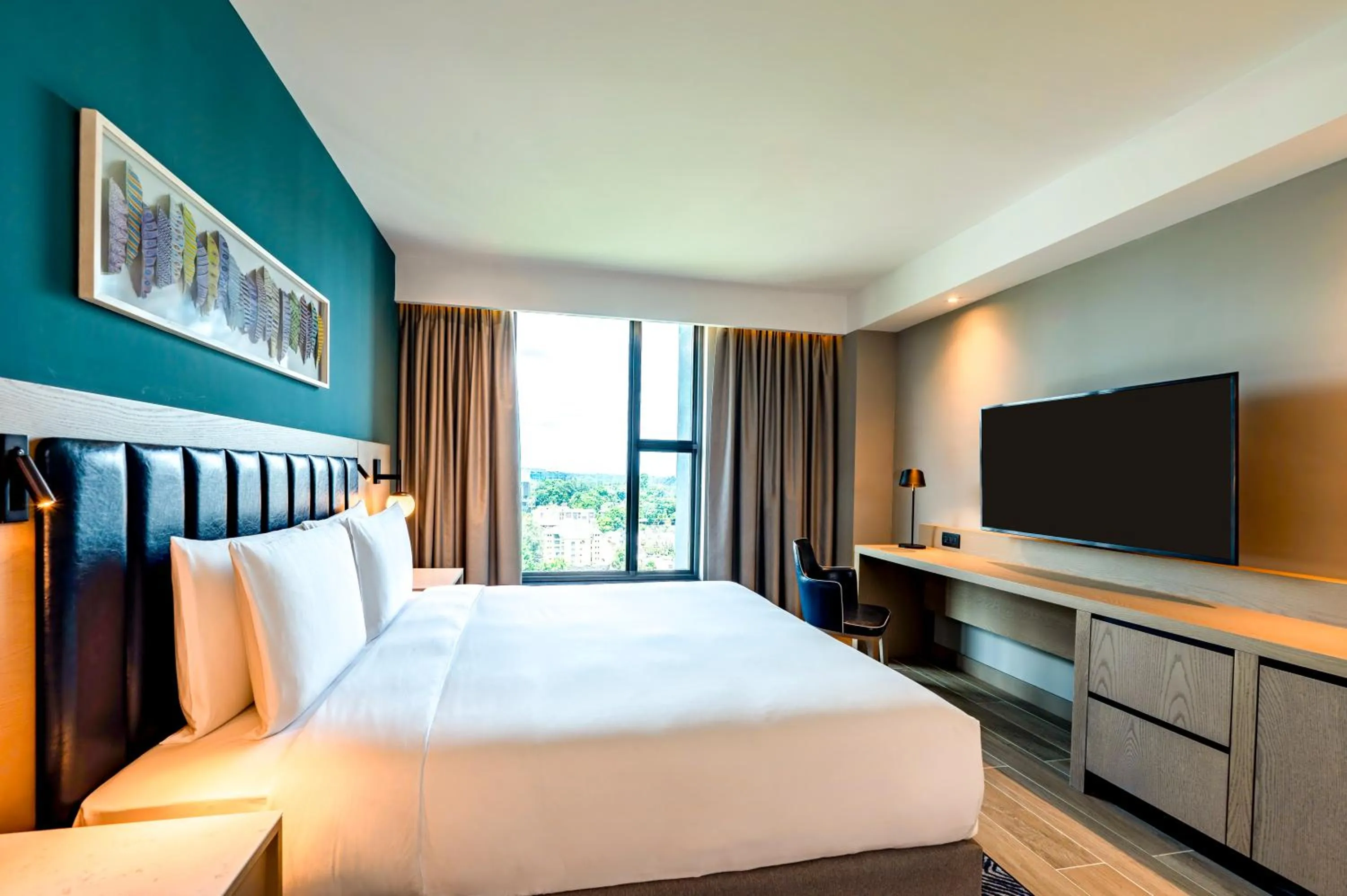 Bed in Hyatt House Nairobi Westlands