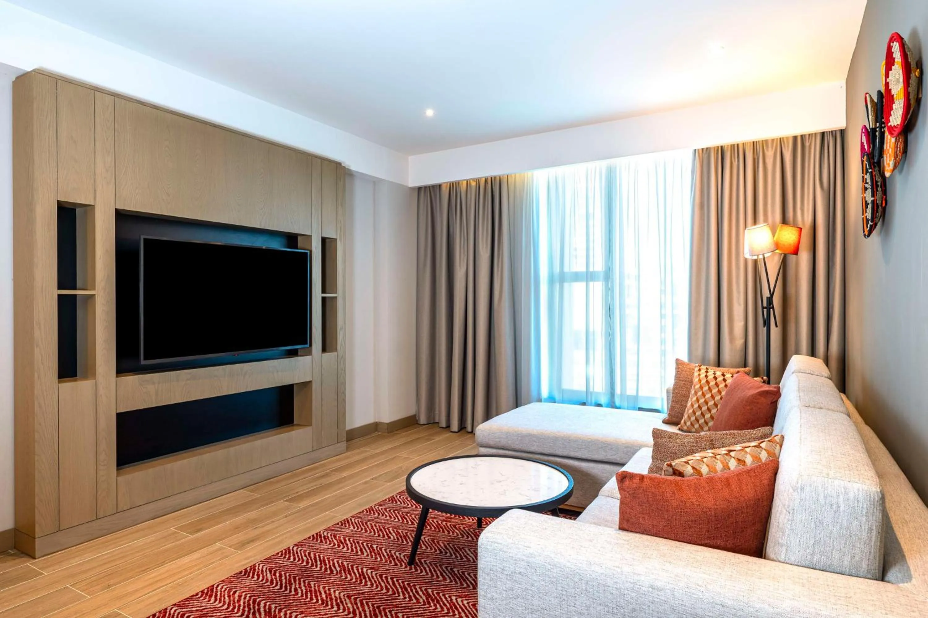 TV and multimedia, Bed in Hyatt House Nairobi Westlands