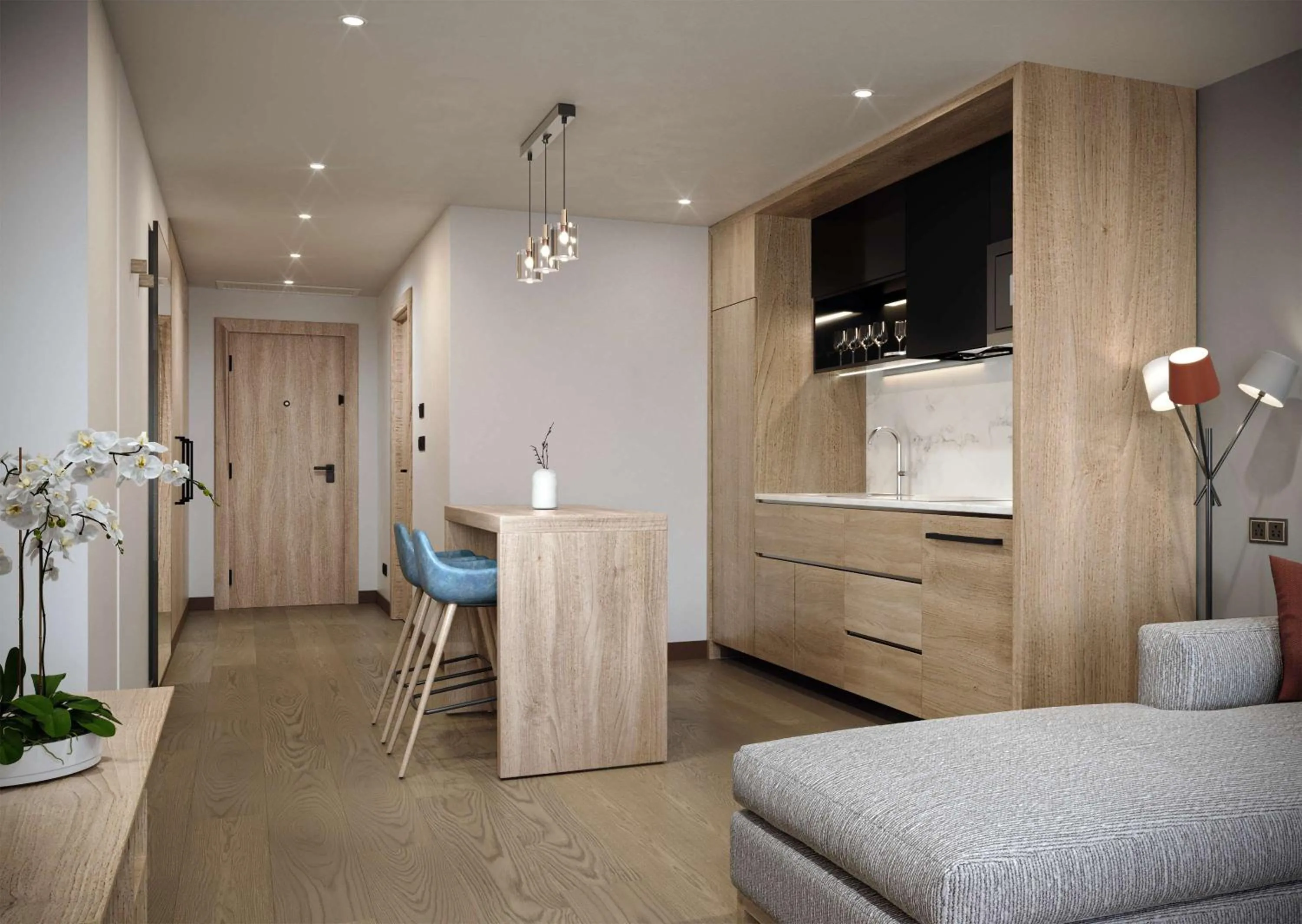 Shower in Hyatt House Nairobi Westlands