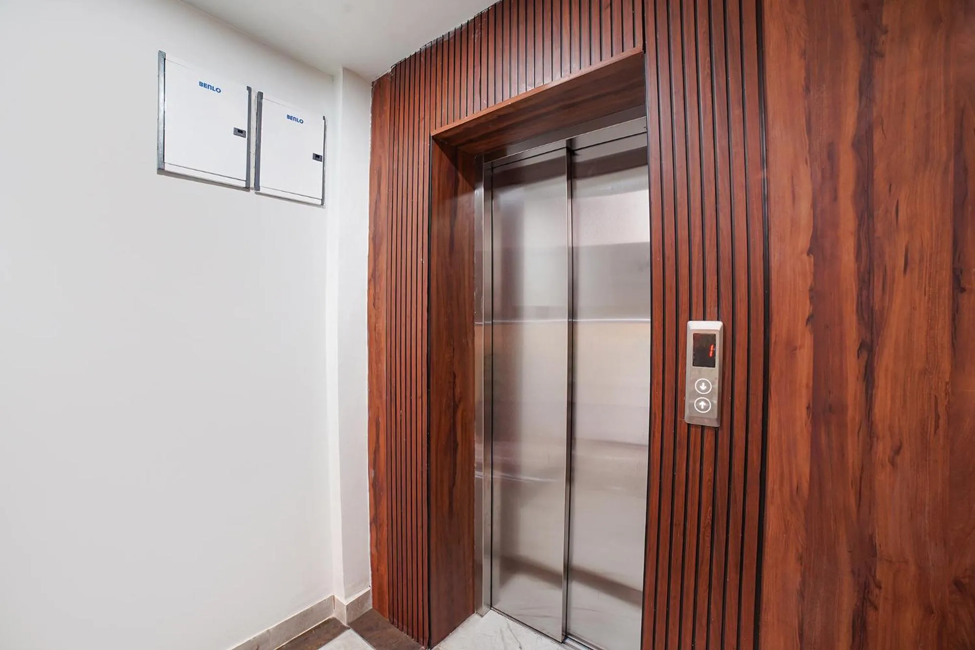 elevator in FabHotel Bliss Residency