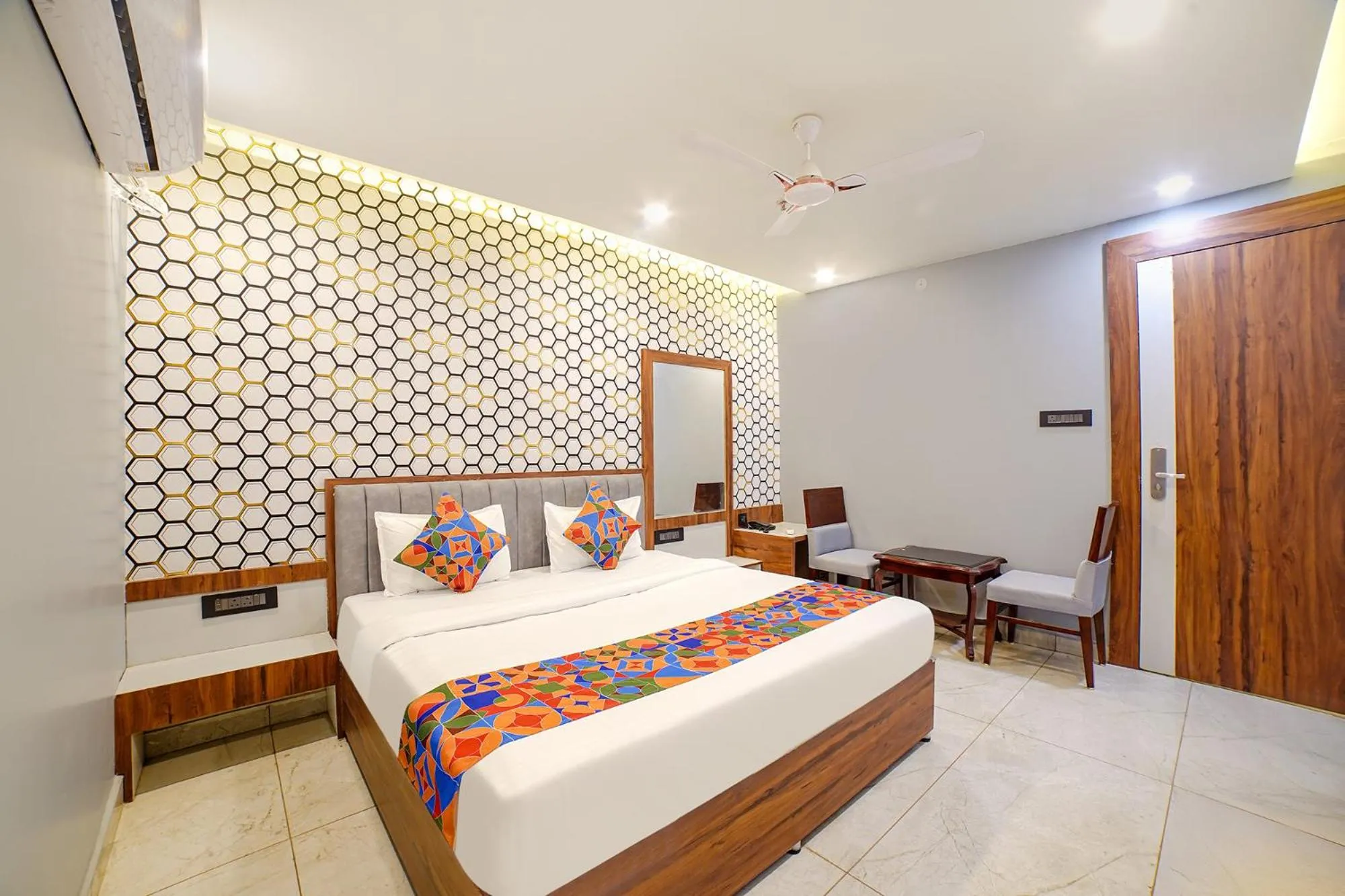 Bed in FabHotel Bliss Residency