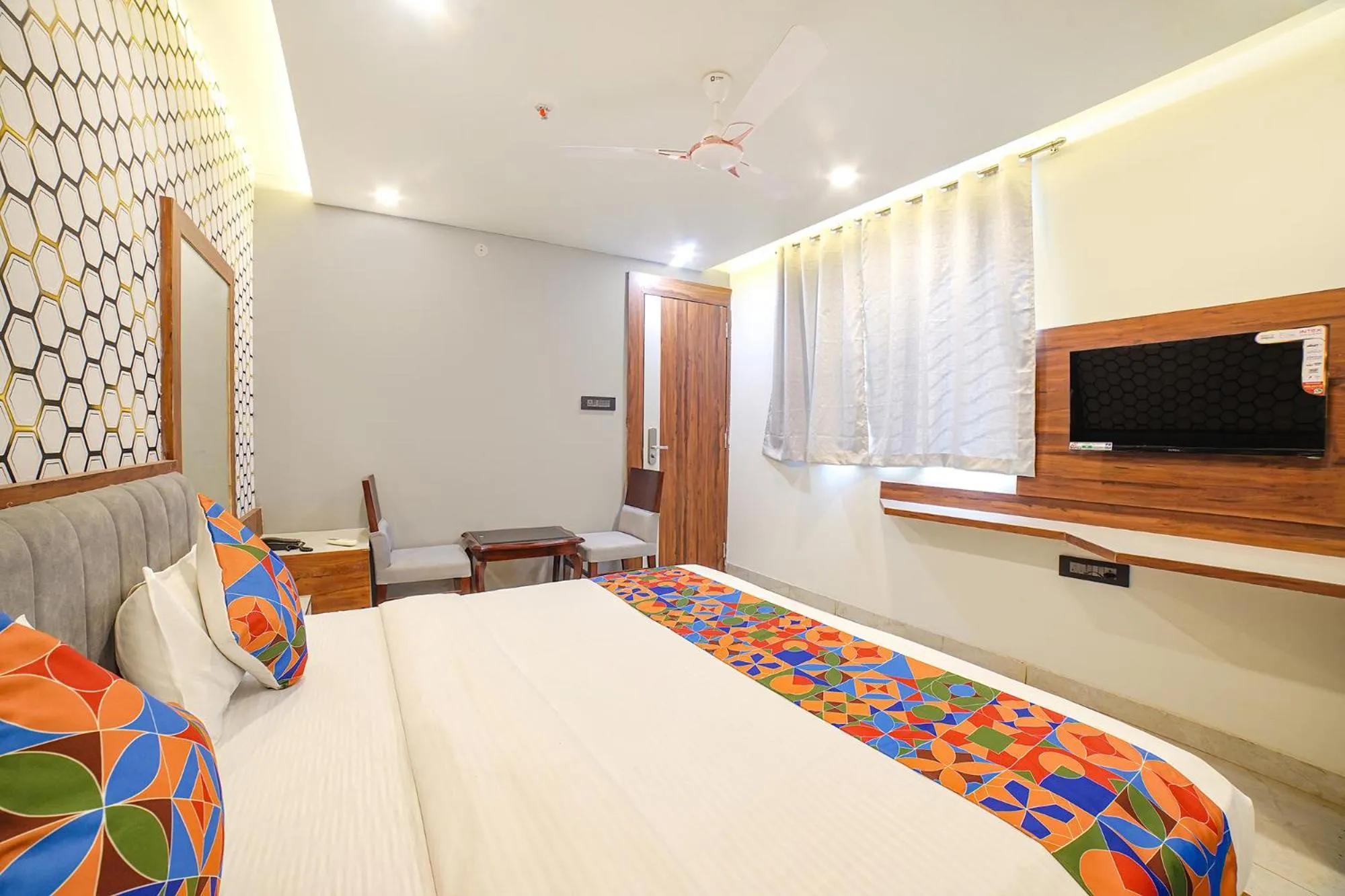 Bed in FabHotel Bliss Residency