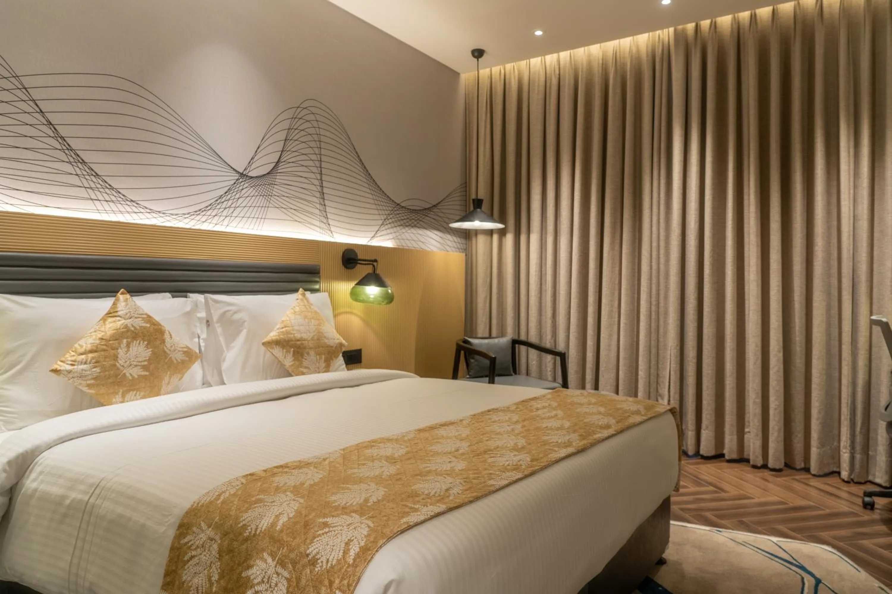 Bed in Ramada Encore By Wyndham Bhiwadi Phool Bagh Chowk