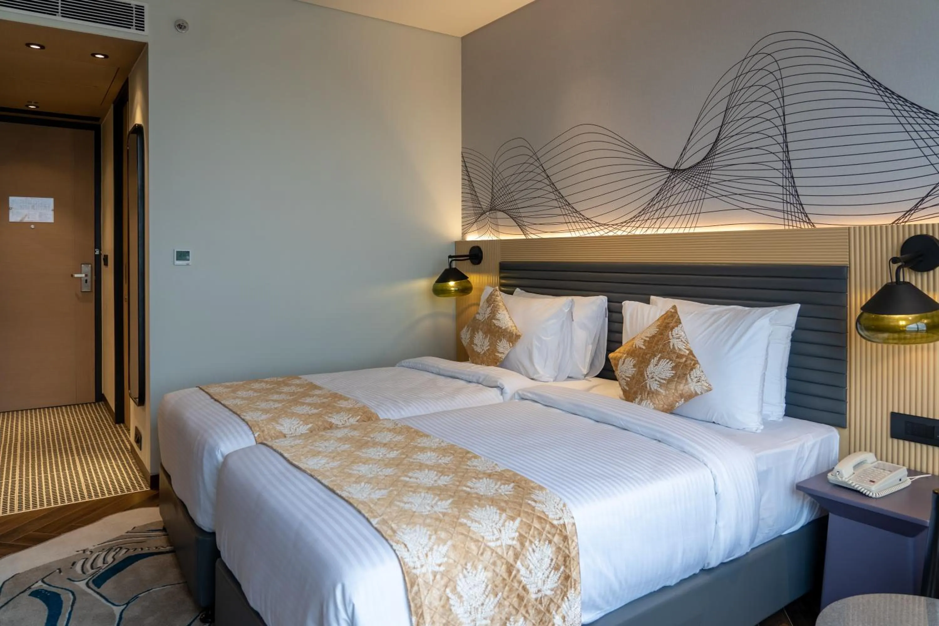 Bed in Ramada Encore By Wyndham Bhiwadi Phool Bagh Chowk