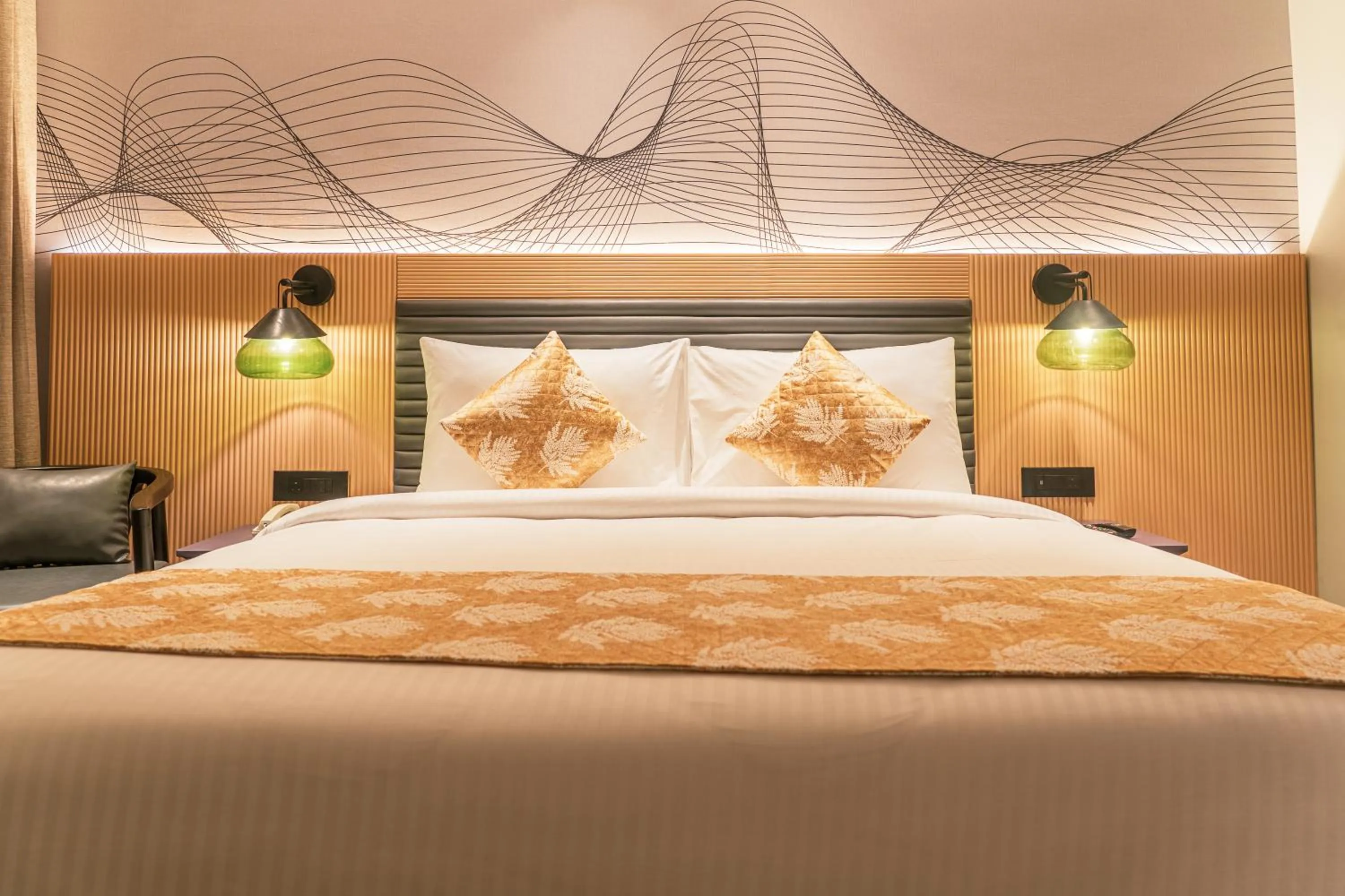 Bed in Ramada Encore By Wyndham Bhiwadi Phool Bagh Chowk