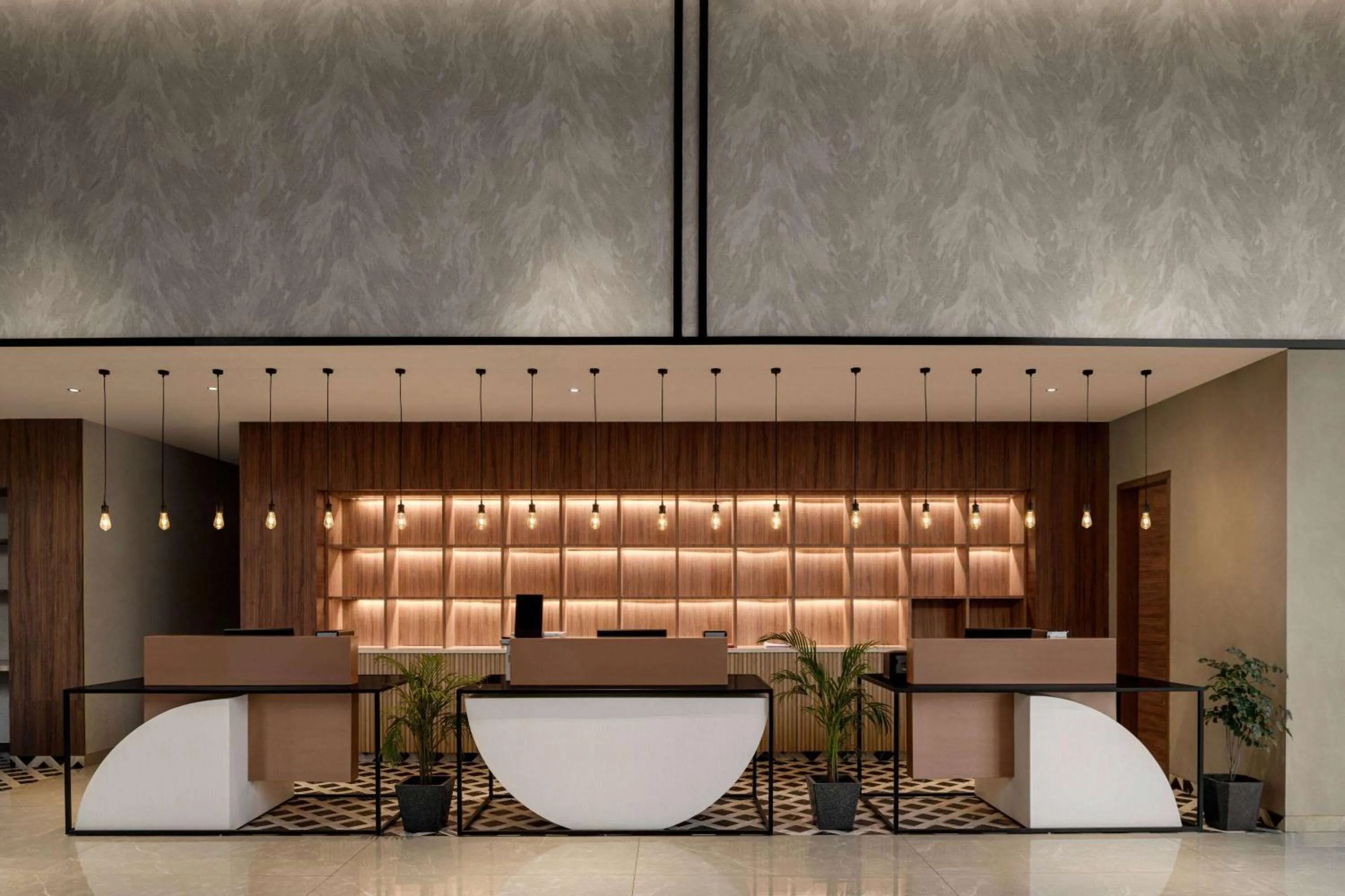 Lobby or reception in Ramada Encore By Wyndham Bhiwadi Phool Bagh Chowk