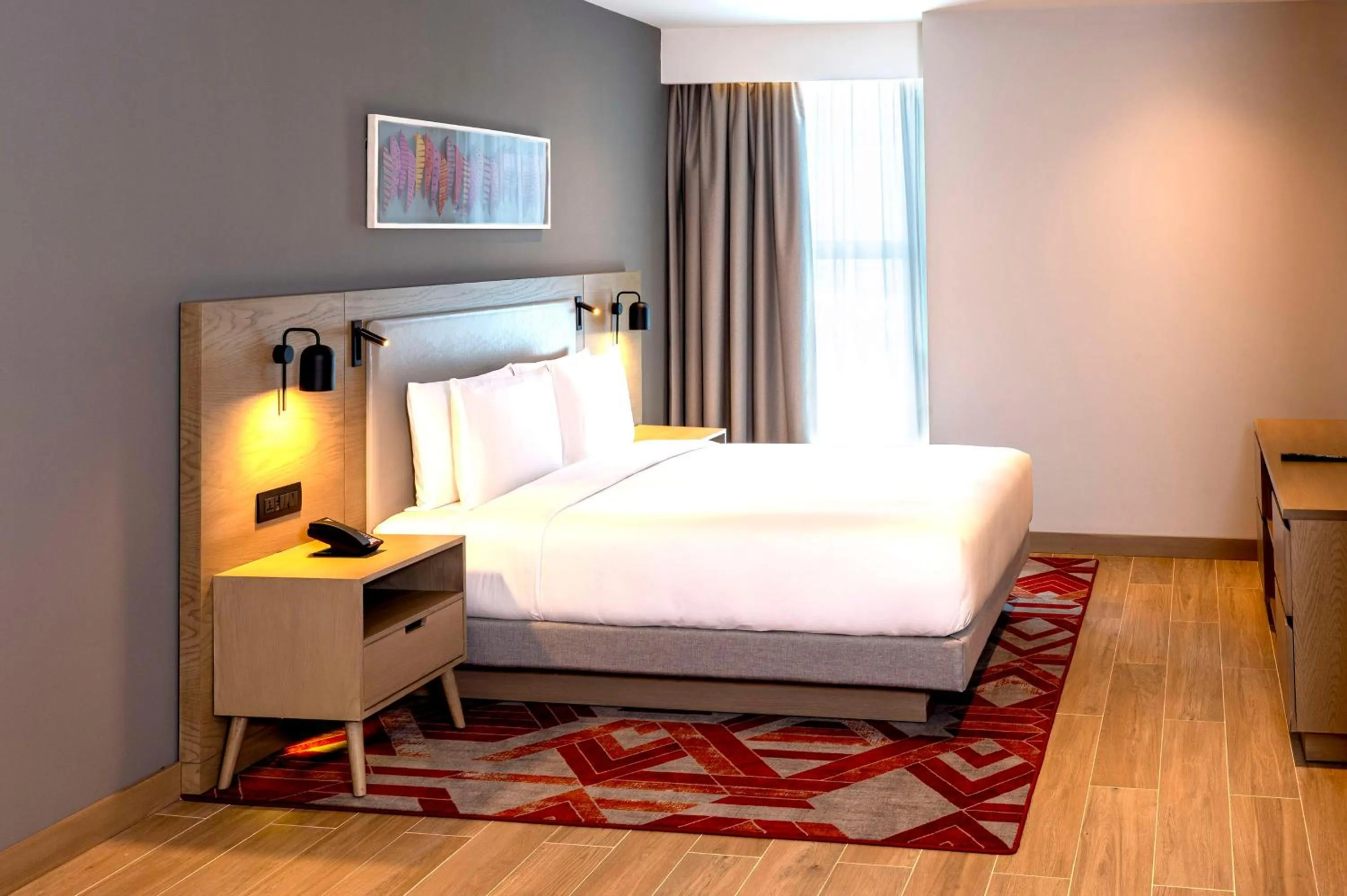 Photo of the whole room, Bed in Hyatt Place Nairobi Westlands