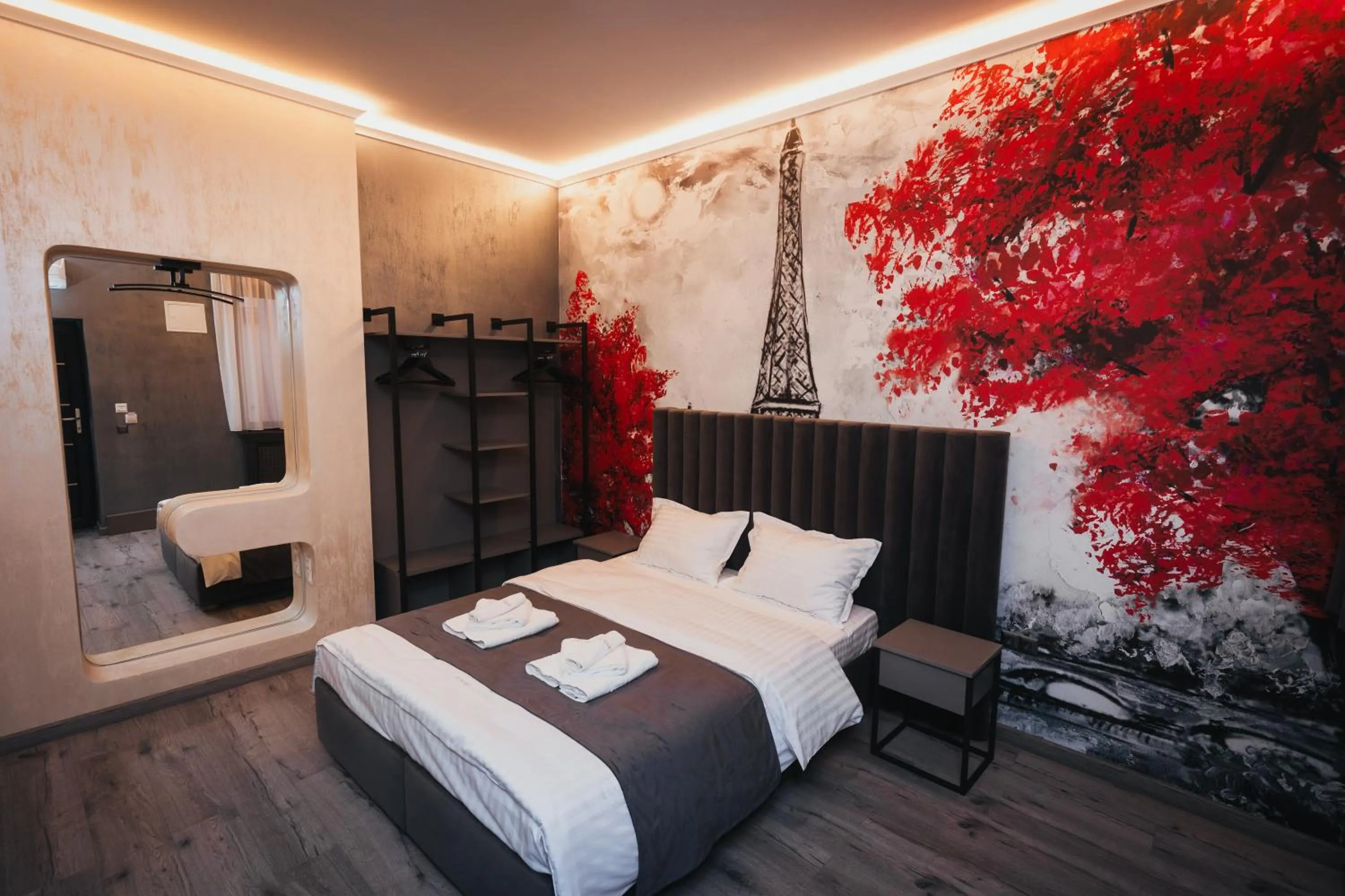 Bedroom, Bed in City Boutique Hotel Reghin