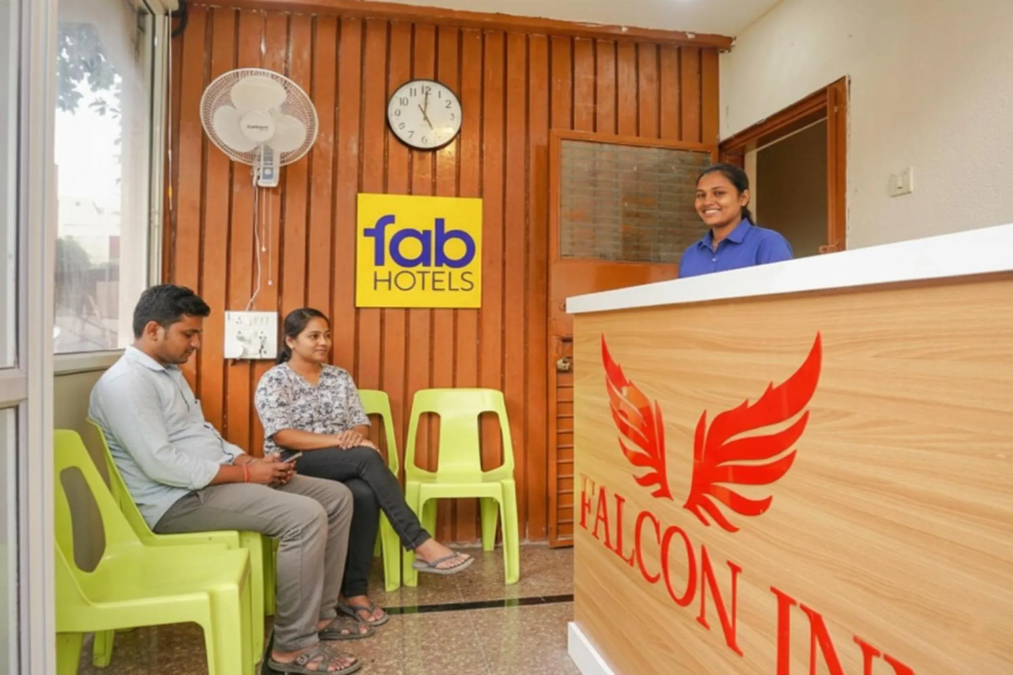 Lobby or reception in FabHotel New Falcon Inn - Nr Balewadi stadium