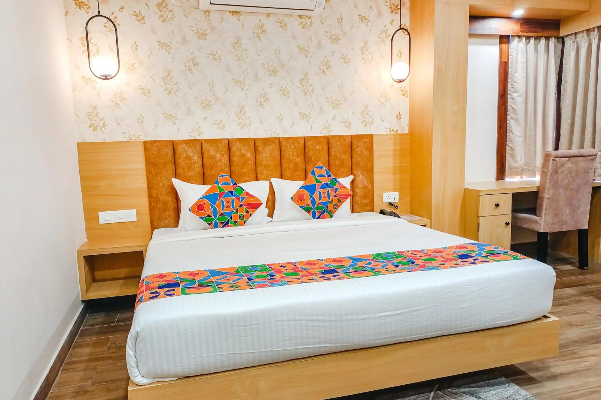 Bed in FabHotel Sonali Golden Palace - Nr Bhubaneswar Railway Station